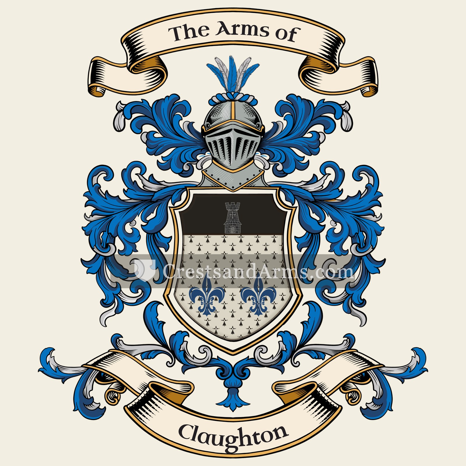 The Claughton coat of arms