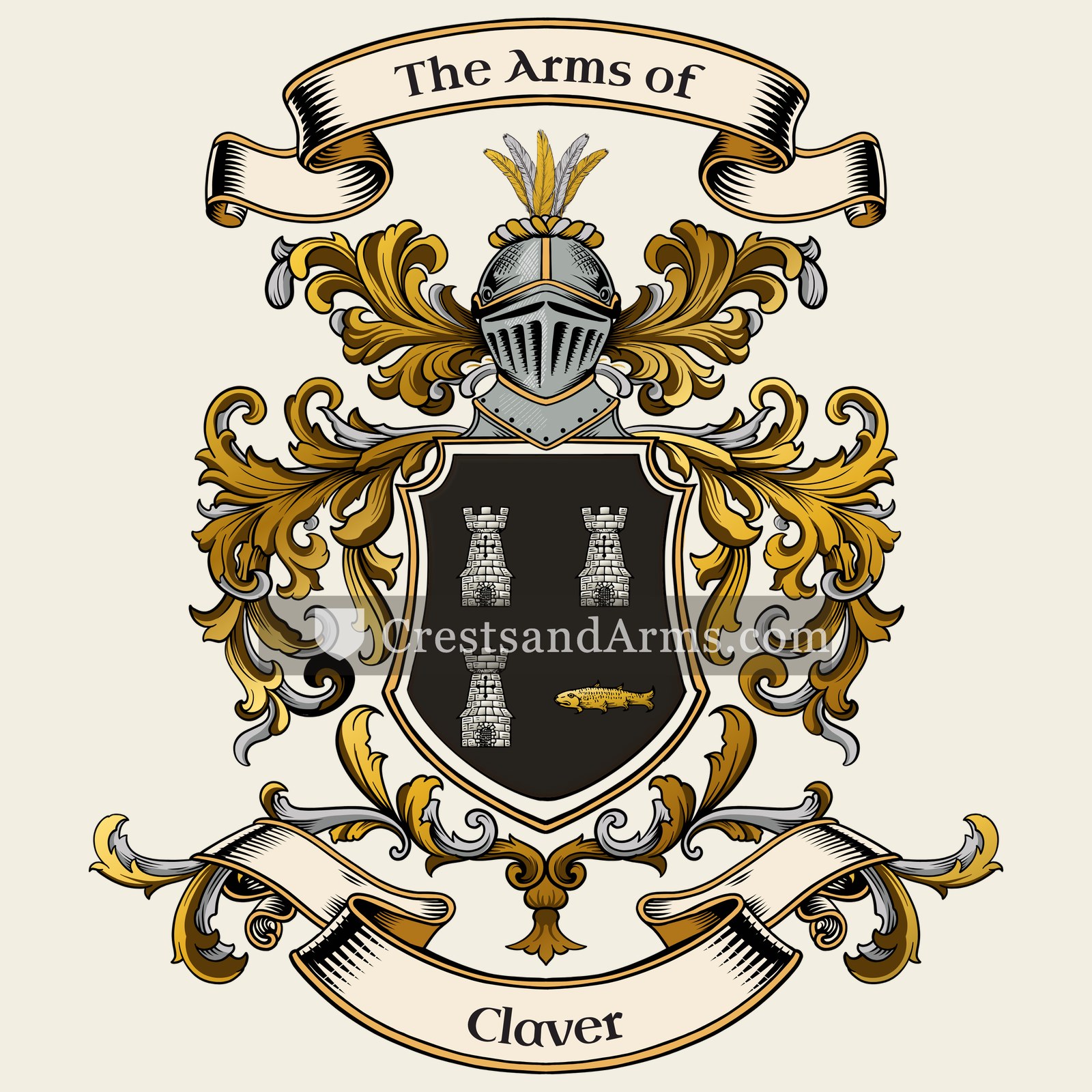 The Claver coat of arms