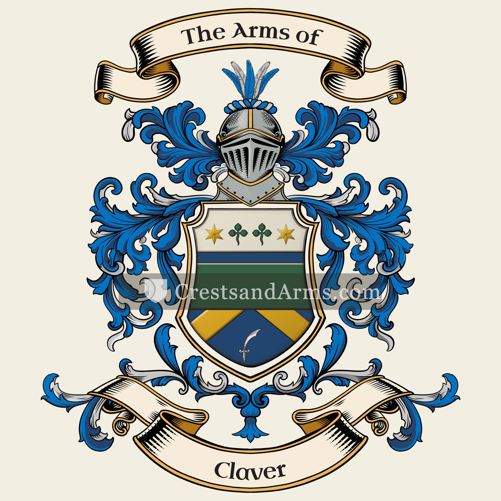The Claver coat of arms