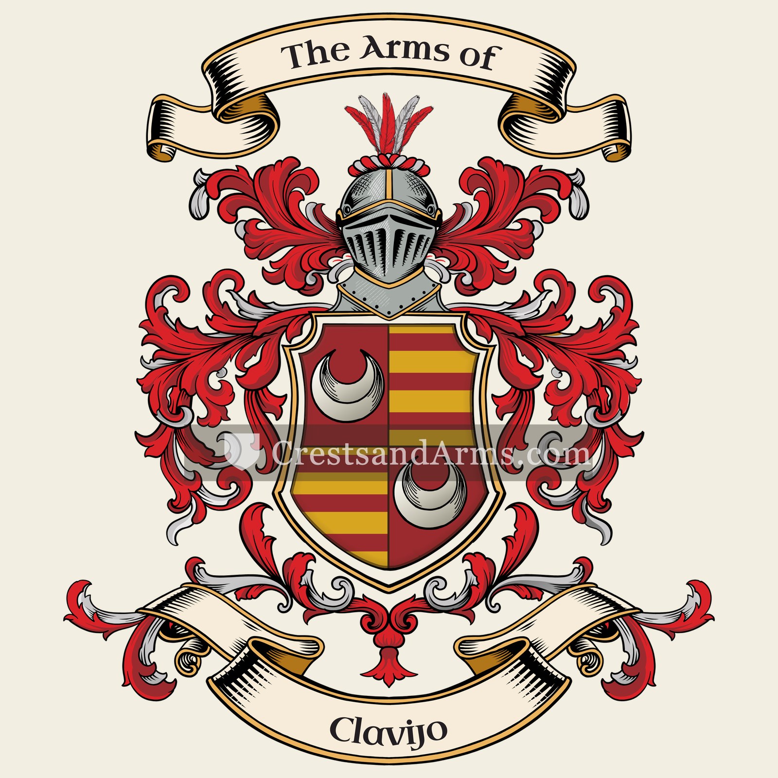 The Clavijo coat of arms