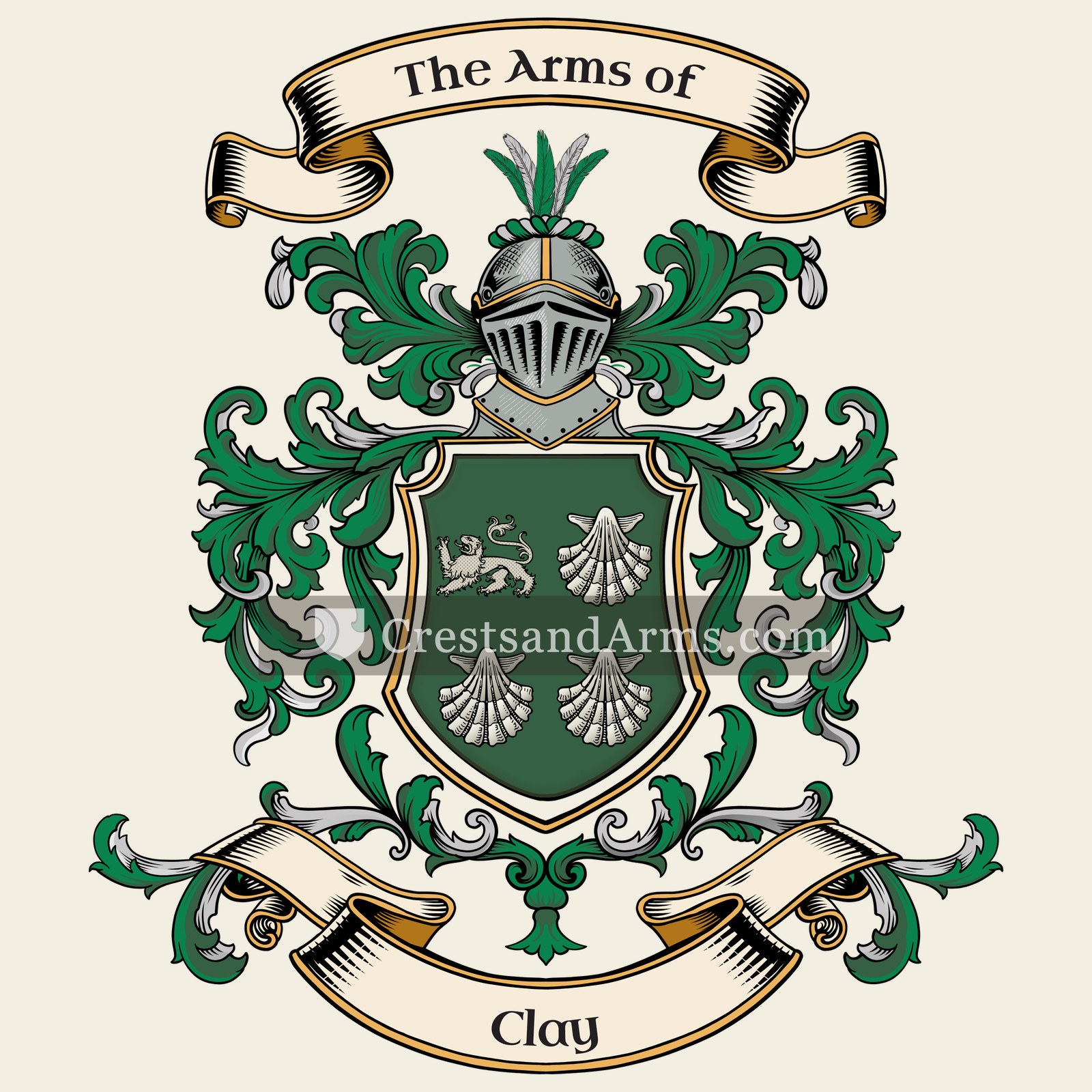 The Clay coat of arms