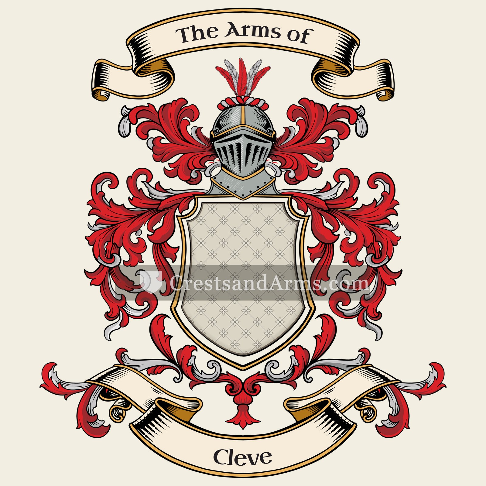 The Cleve coat of arms