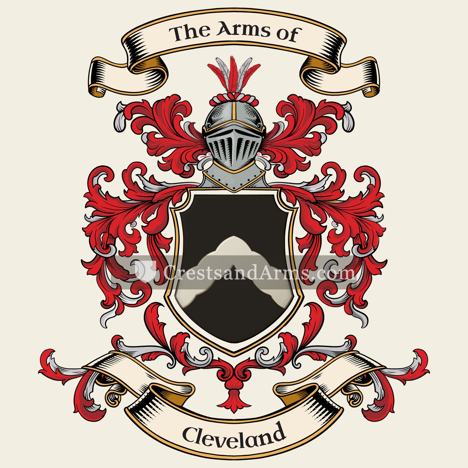 The Cleveland coat of arms