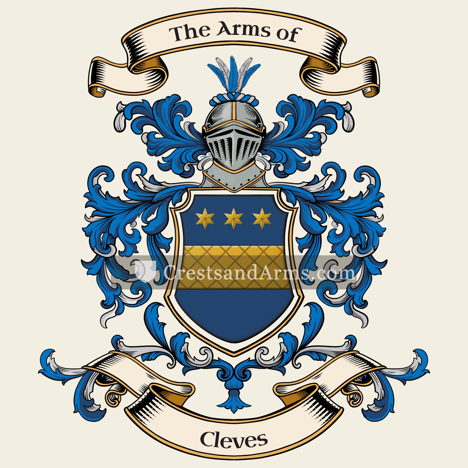 The Cleves coat of arms