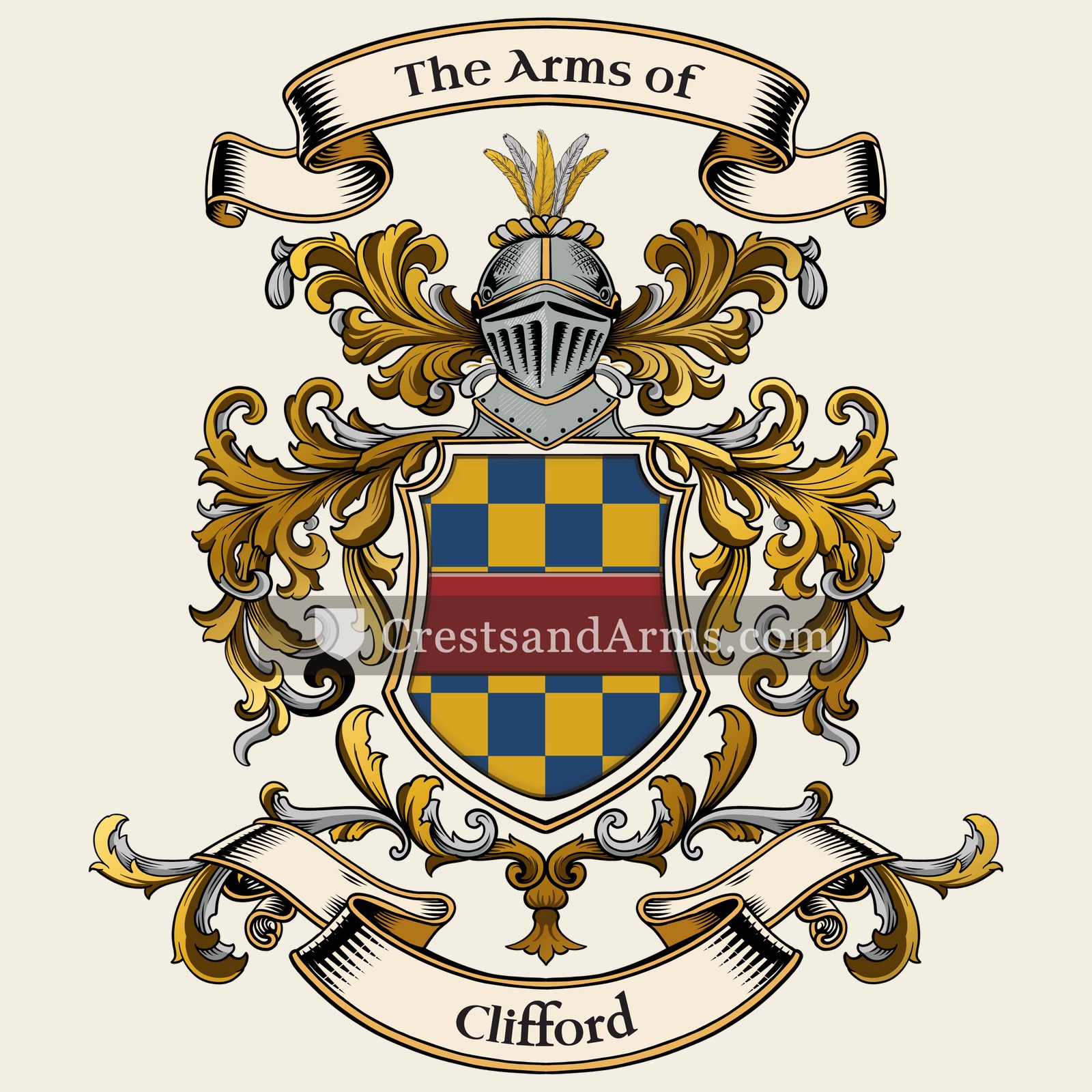 The Clifford coat of arms