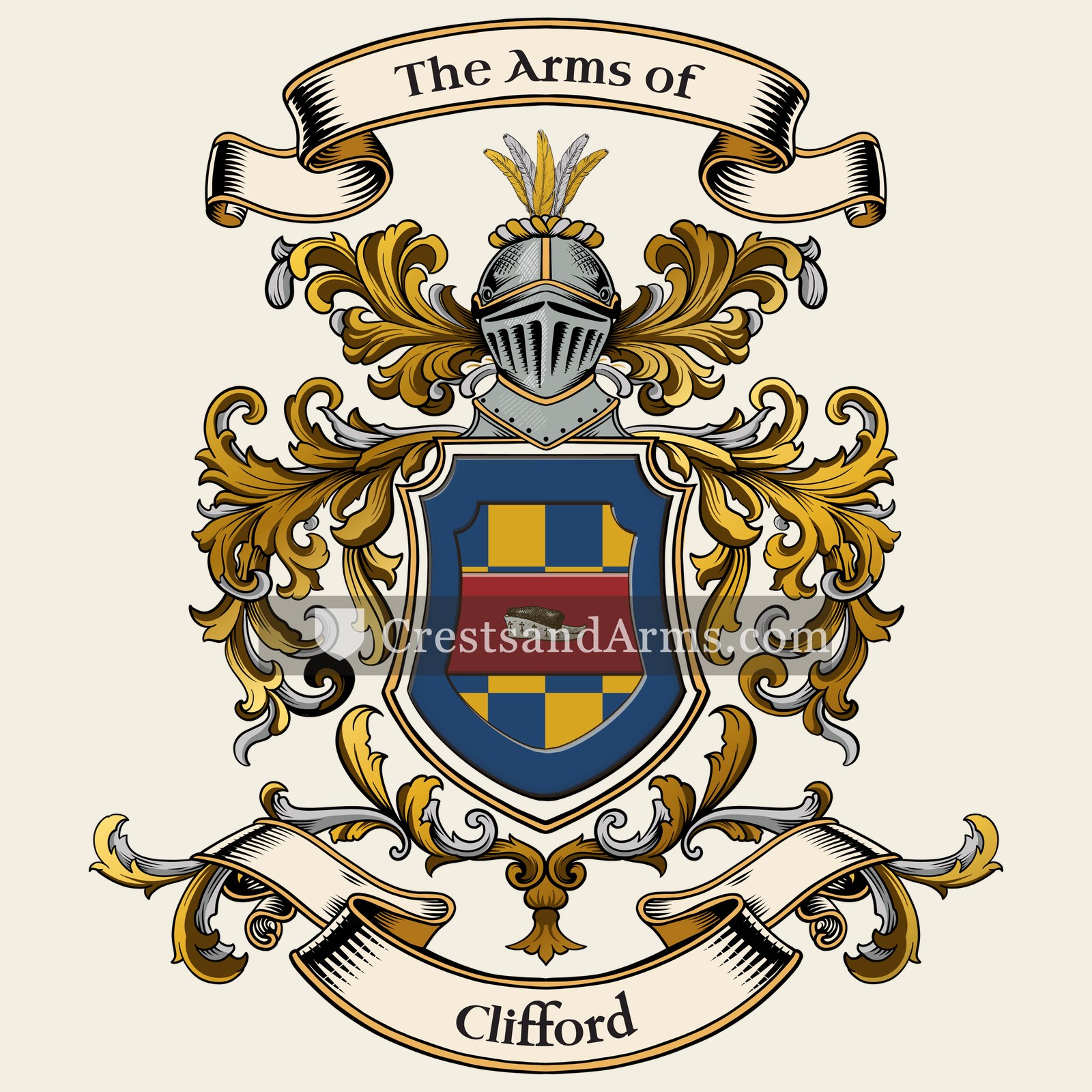 The Clifford coat of arms