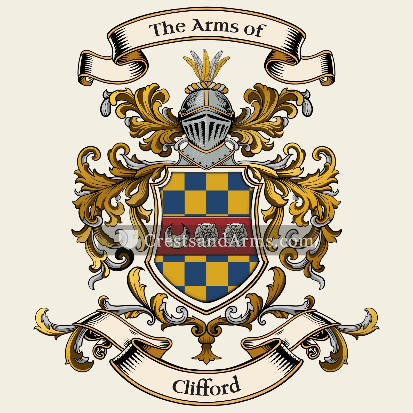 The Clifford coat of arms