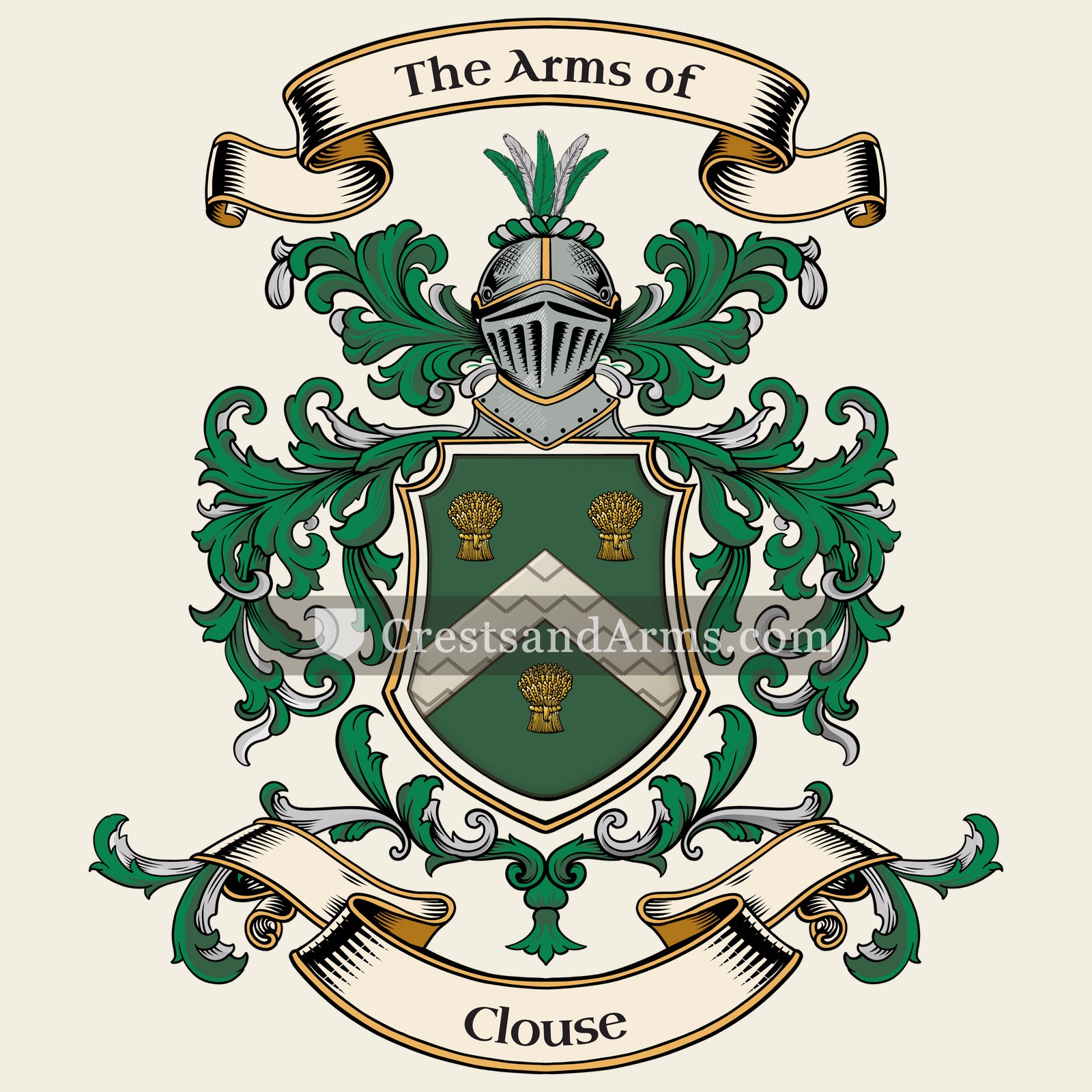 The Clouse coat of arms