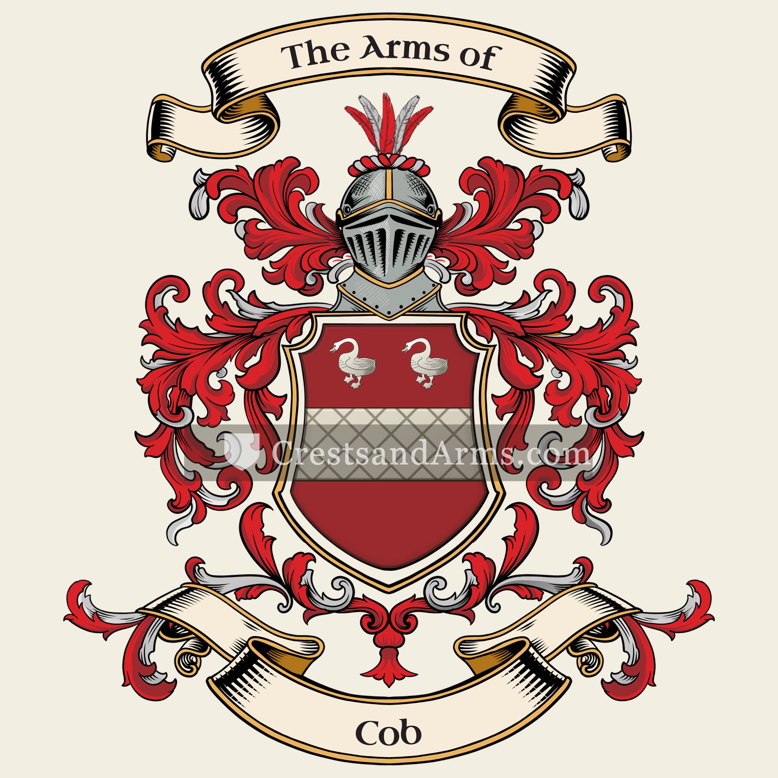 The Cob coat of arms