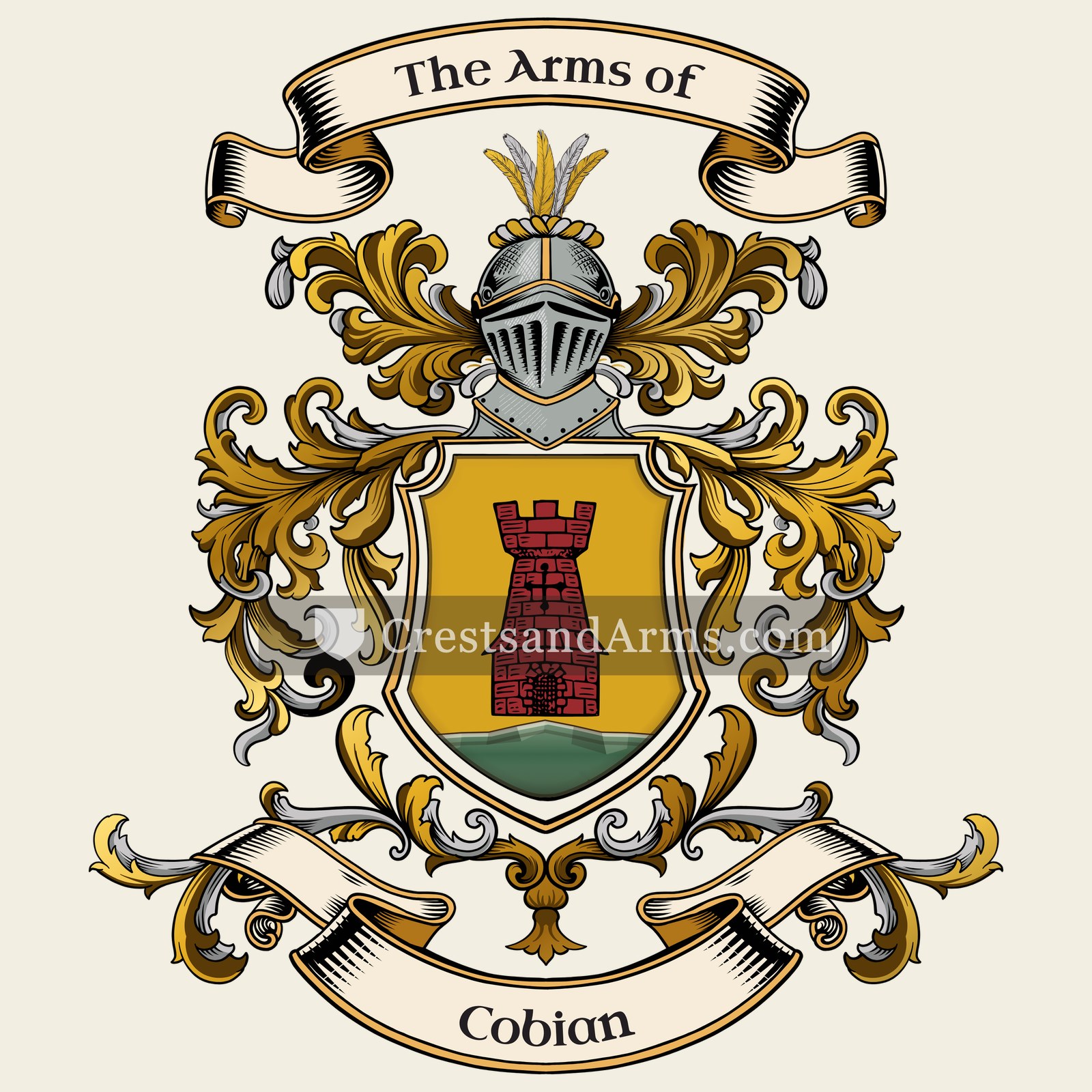 The Cobian coat of arms