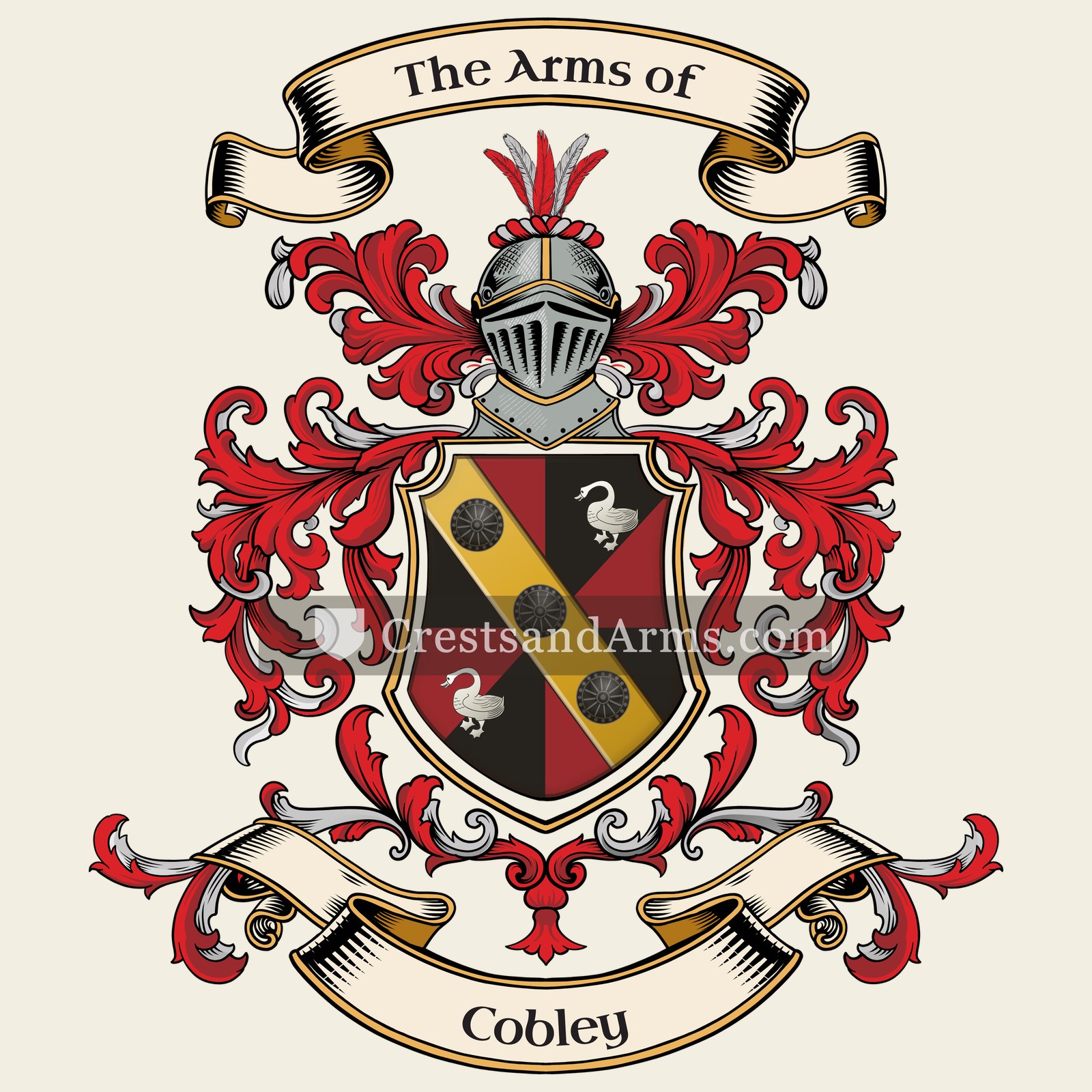 The Cobley coat of arms