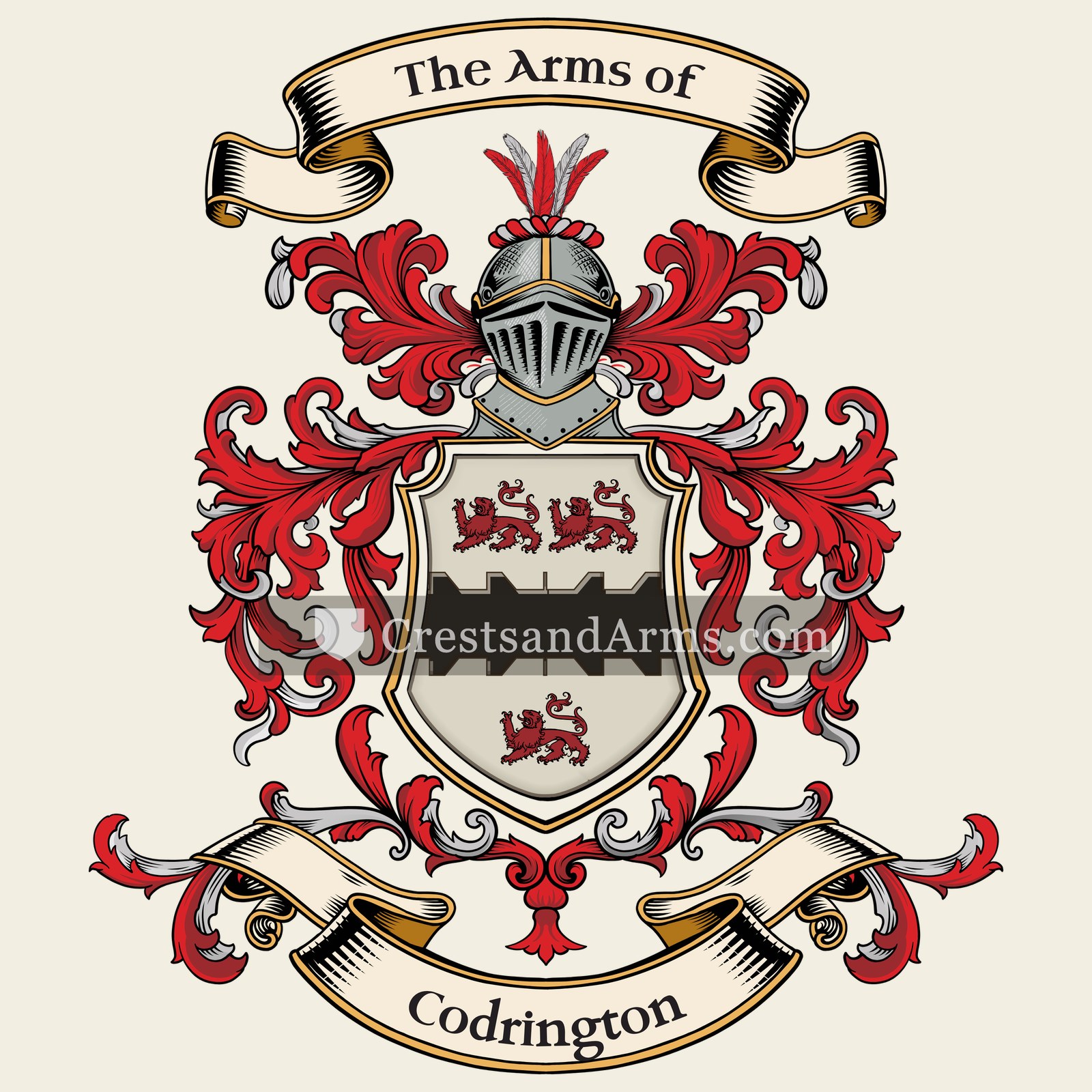 The Codrington coat of arms