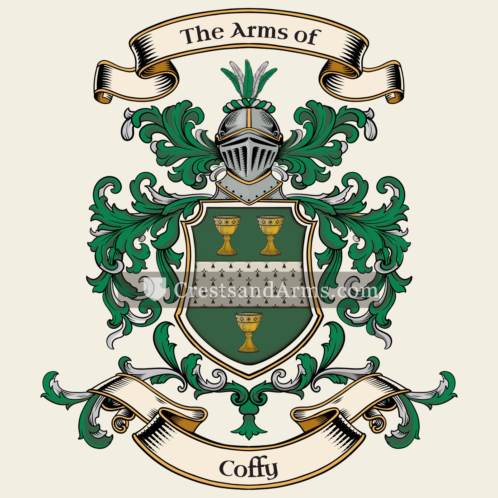The Coffy coat of arms