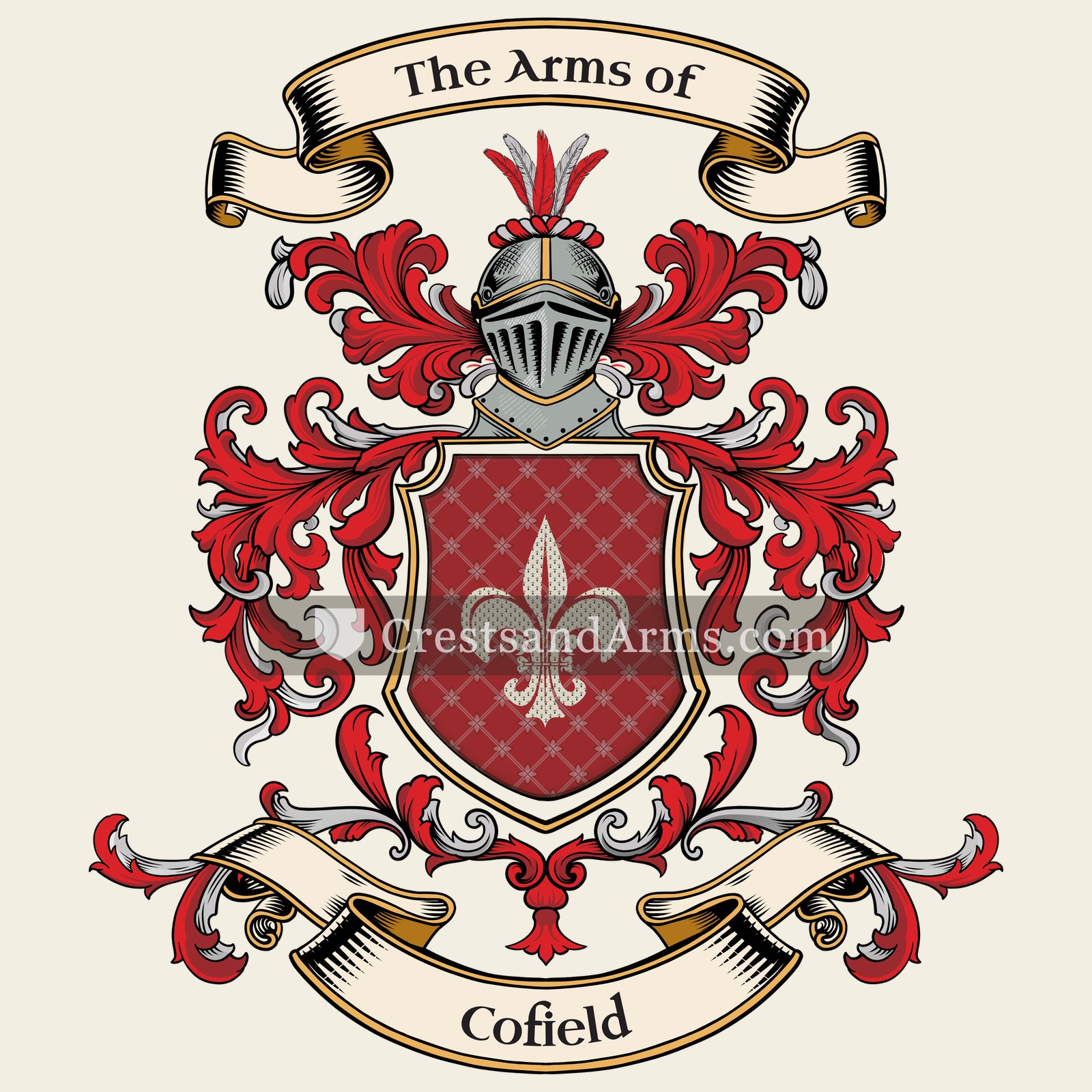 The Cofield coat of arms