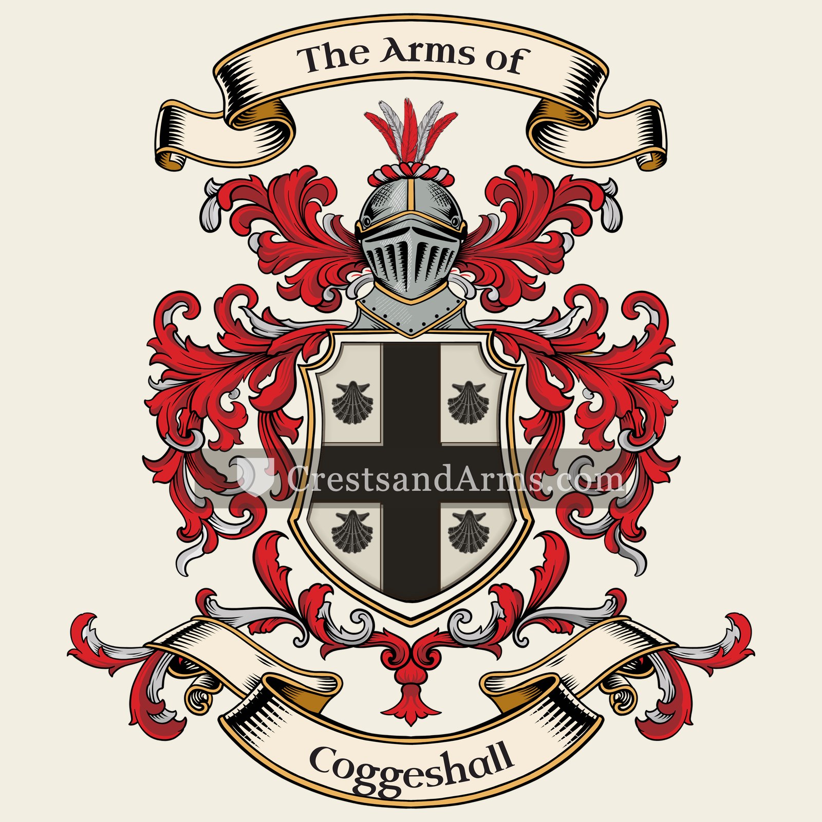 The Coggeshall coat of arms