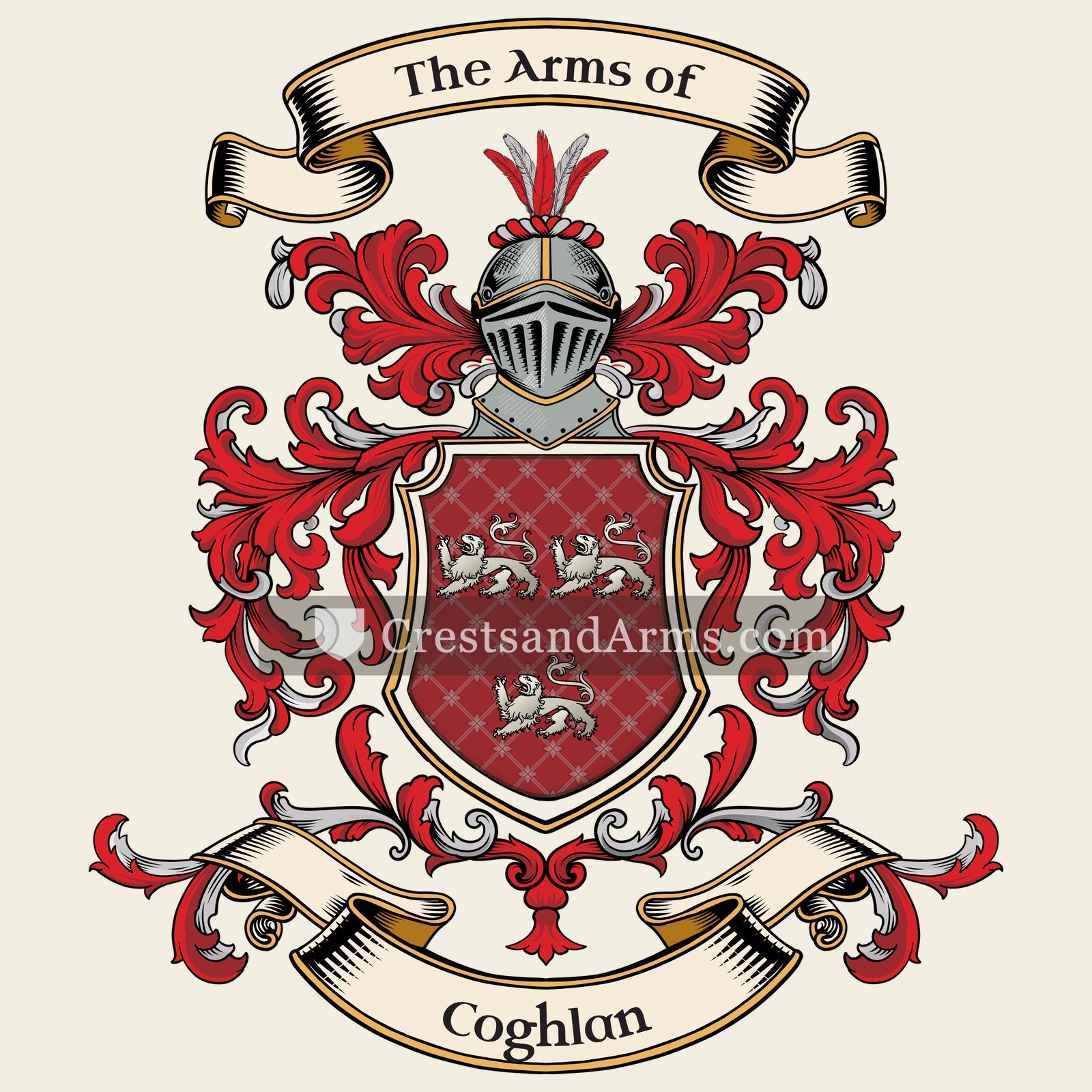 The Coghlan coat of arms