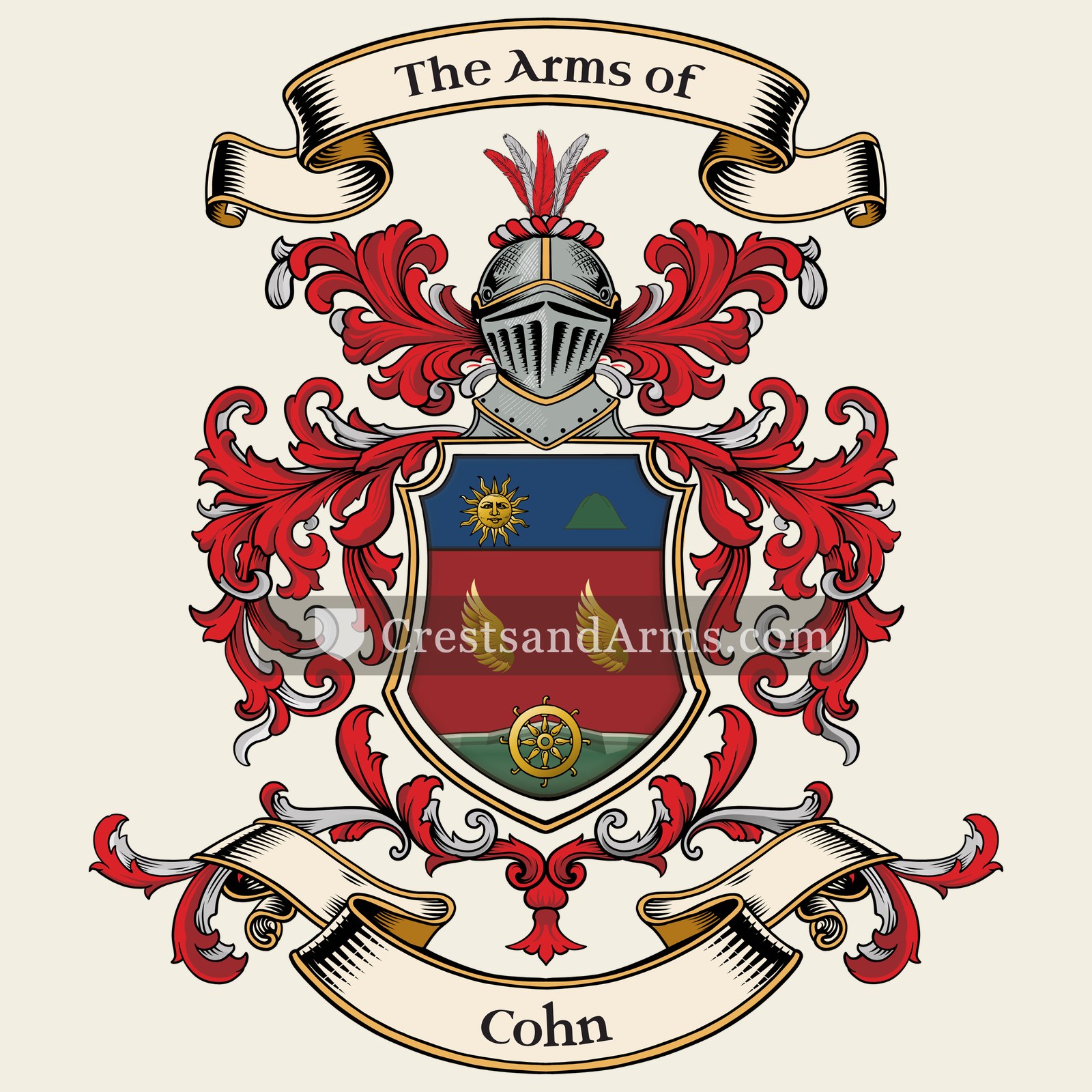 The Cohn coat of arms