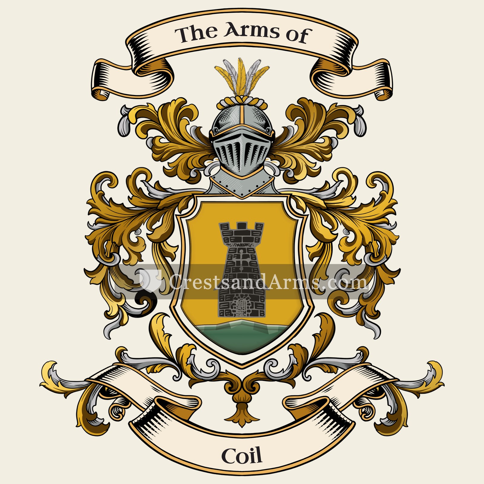 The Coil coat of arms