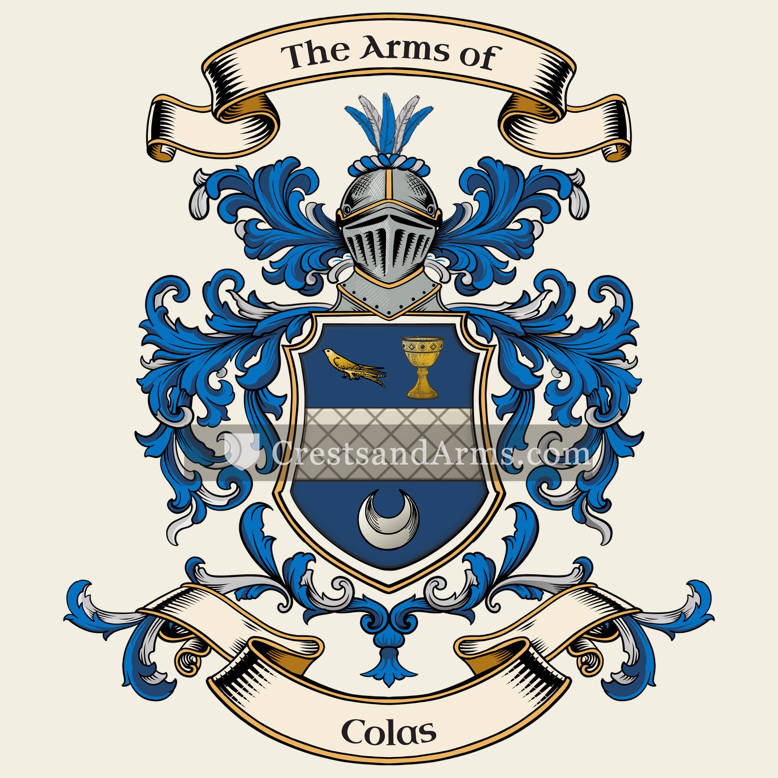The Colas coat of arms