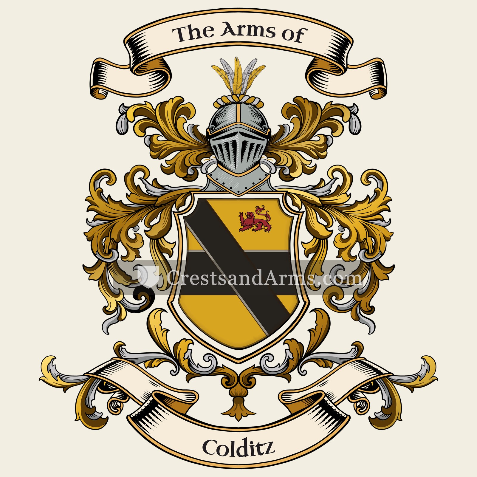 The Colditz coat of arms