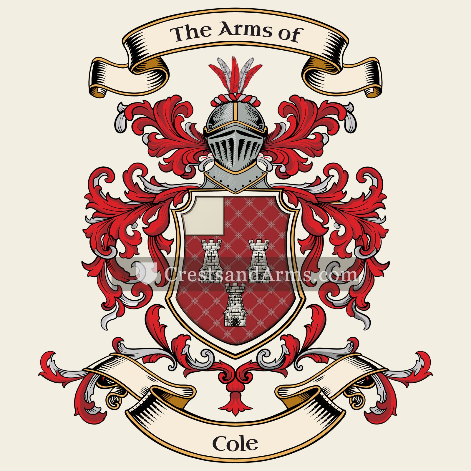The arms