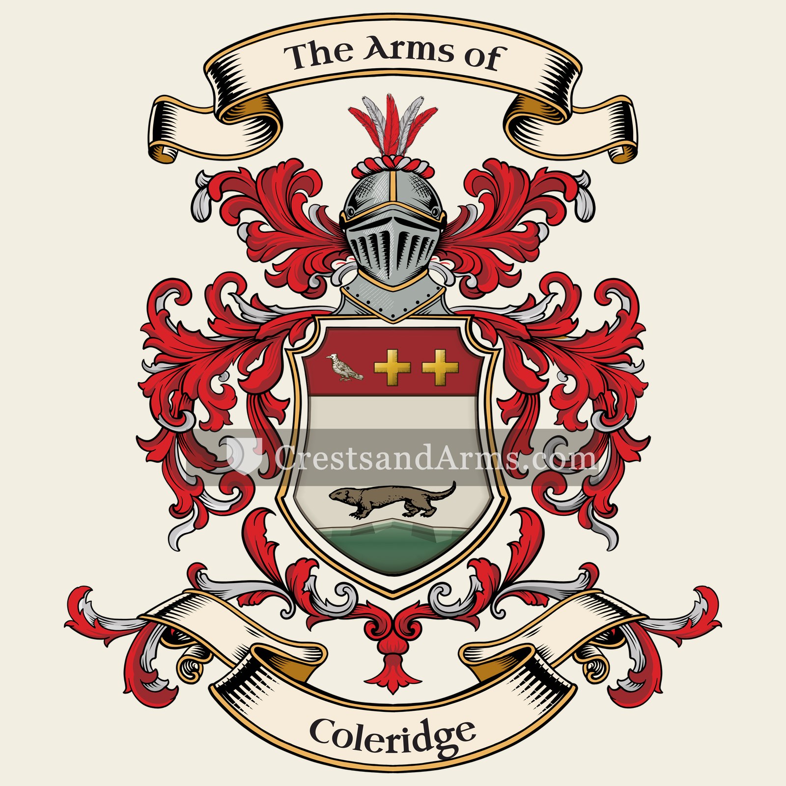 The Coleridge coat of arms