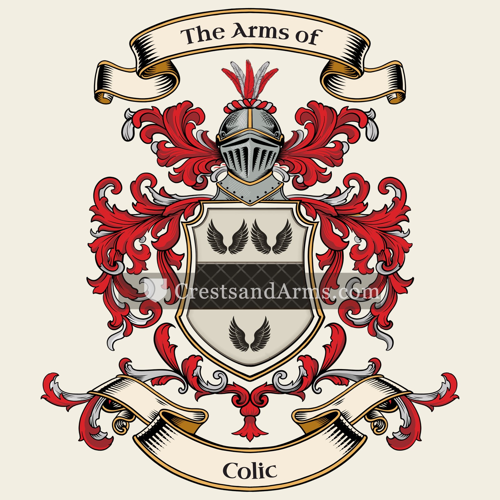 The Colic coat of arms