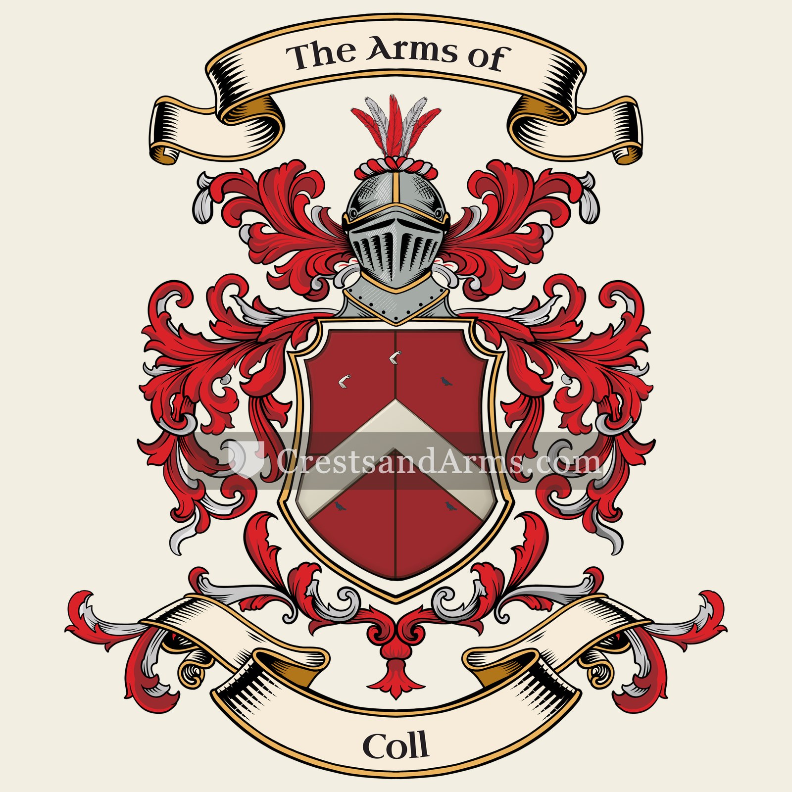 The Coll coat of arms
