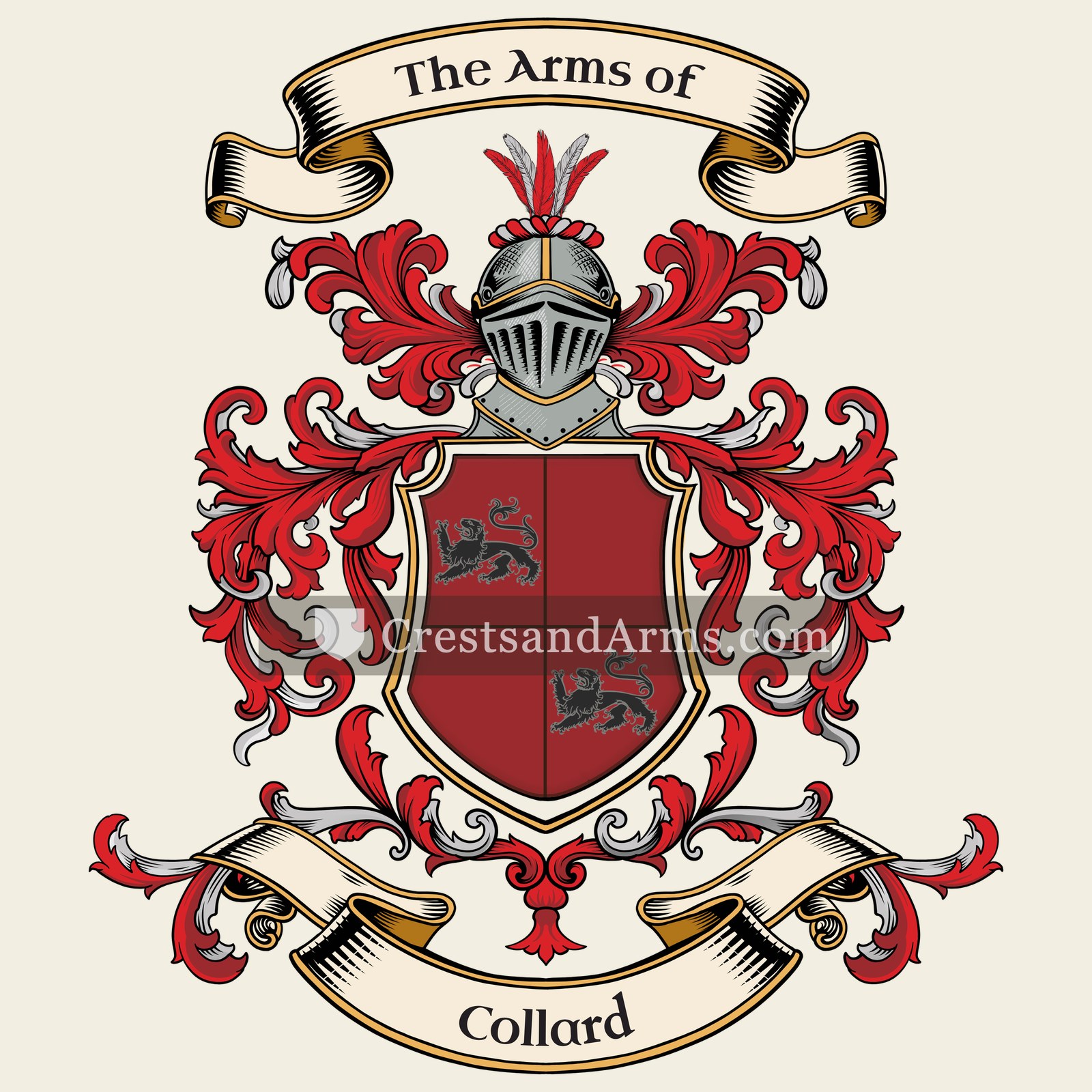 The Collard coat of arms