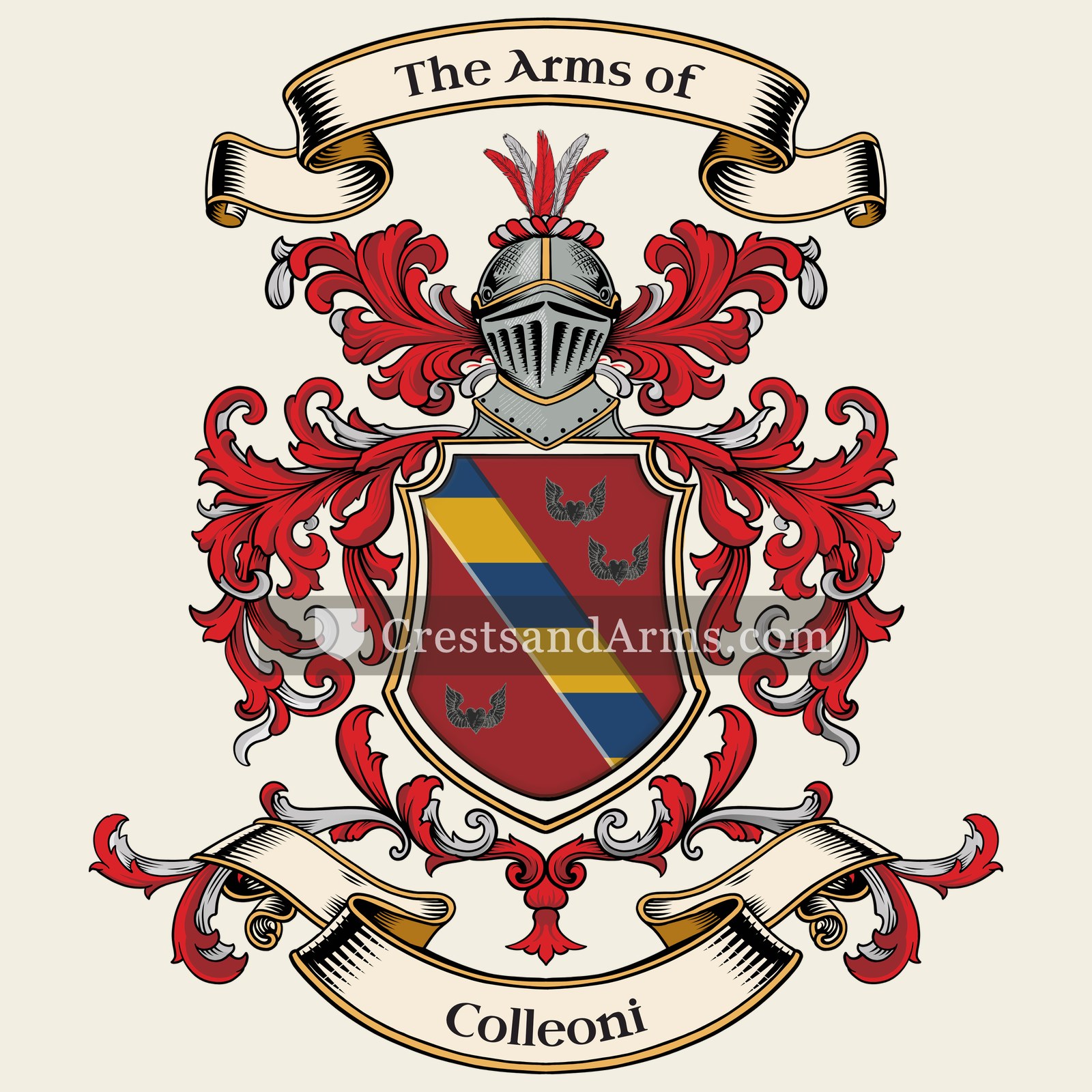 The Colleoni coat of arms