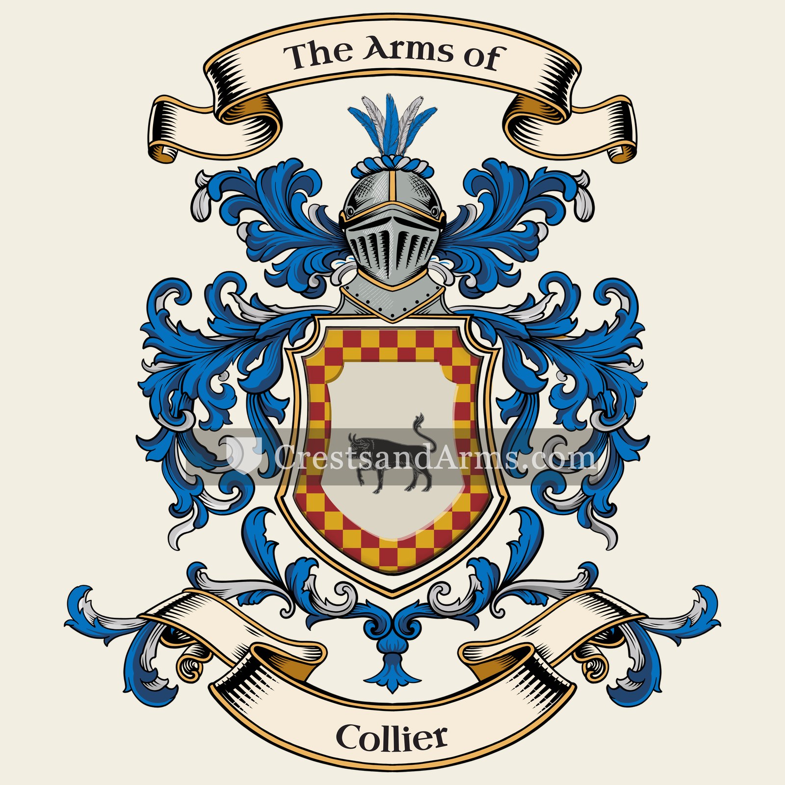 The Collier coat of arms
