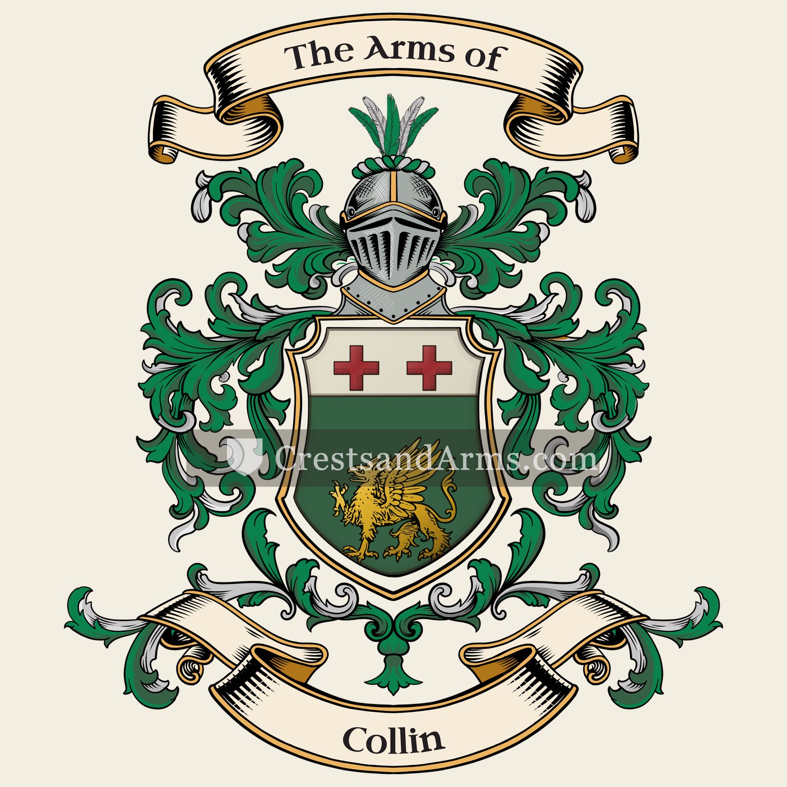 The Collin coat of arms