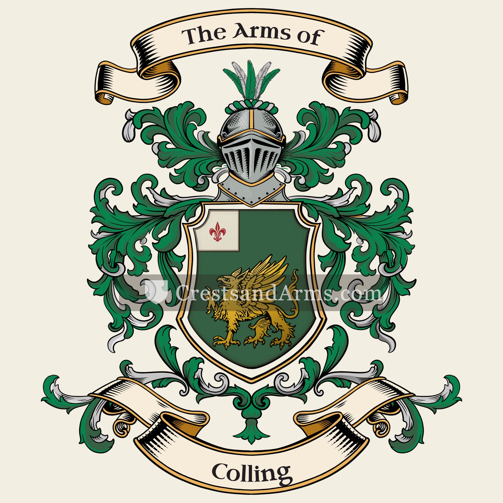 The Colling coat of arms