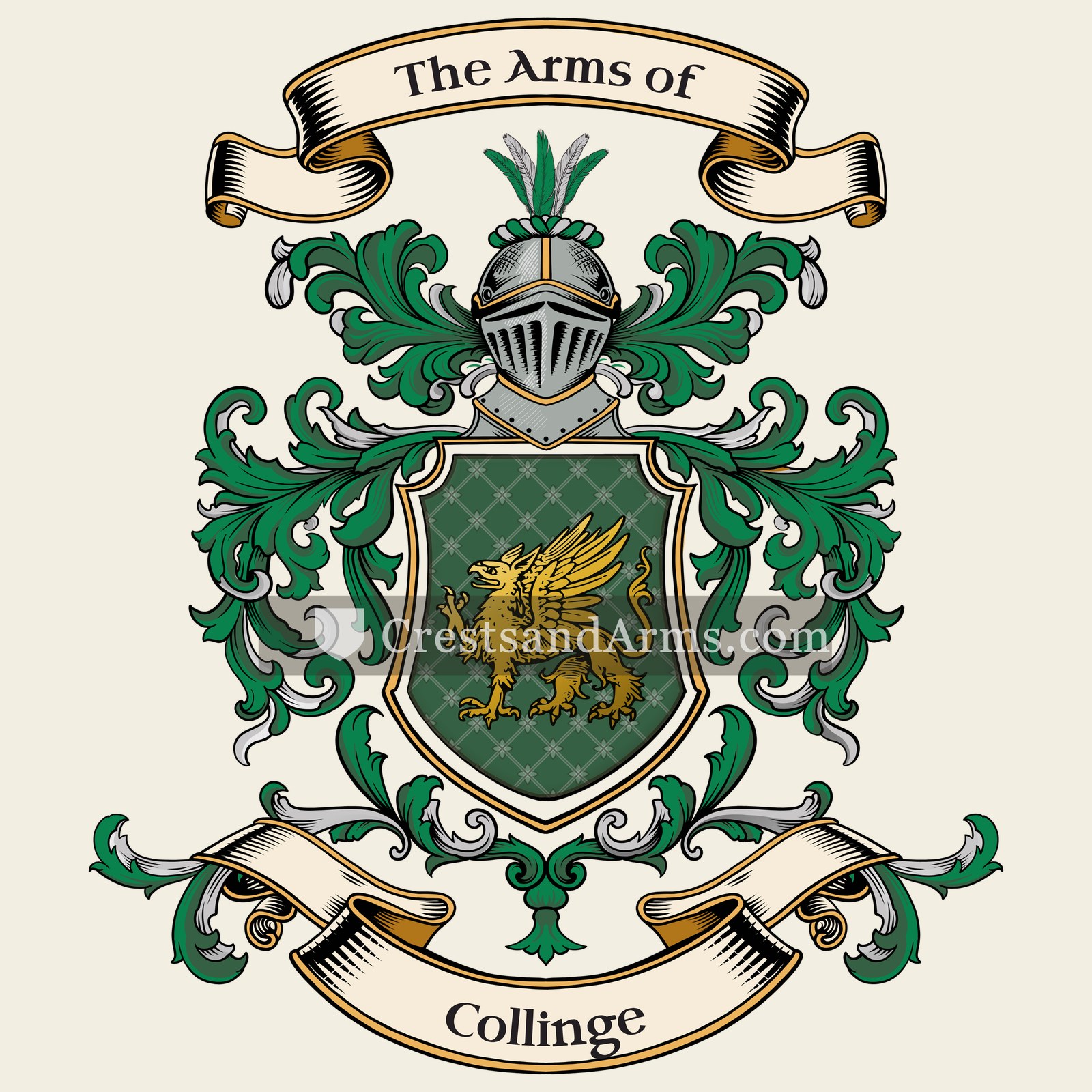 The Collinge coat of arms