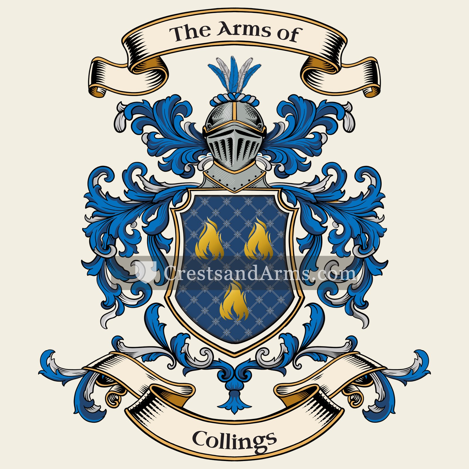 The Collings coat of arms
