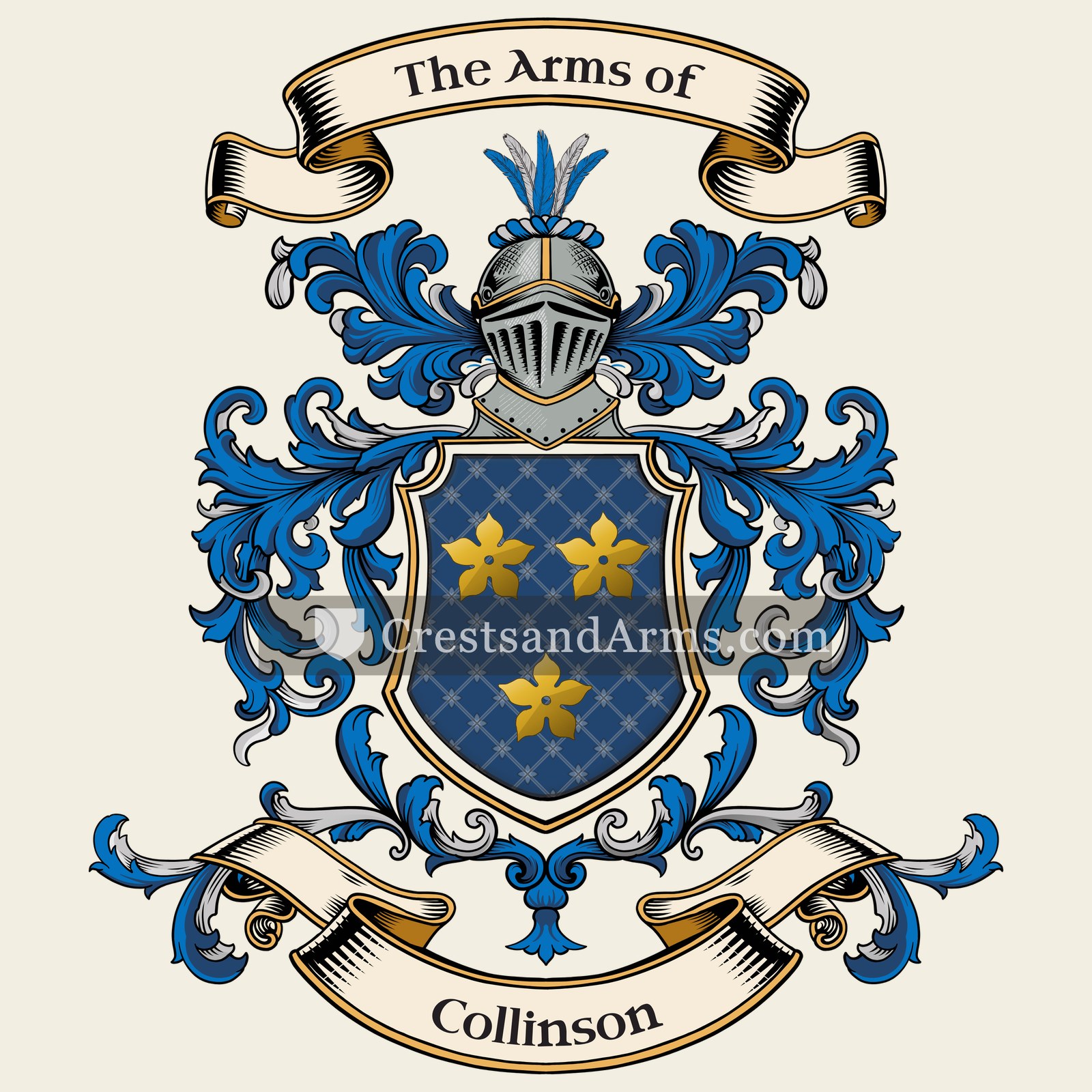 The Collinson coat of arms