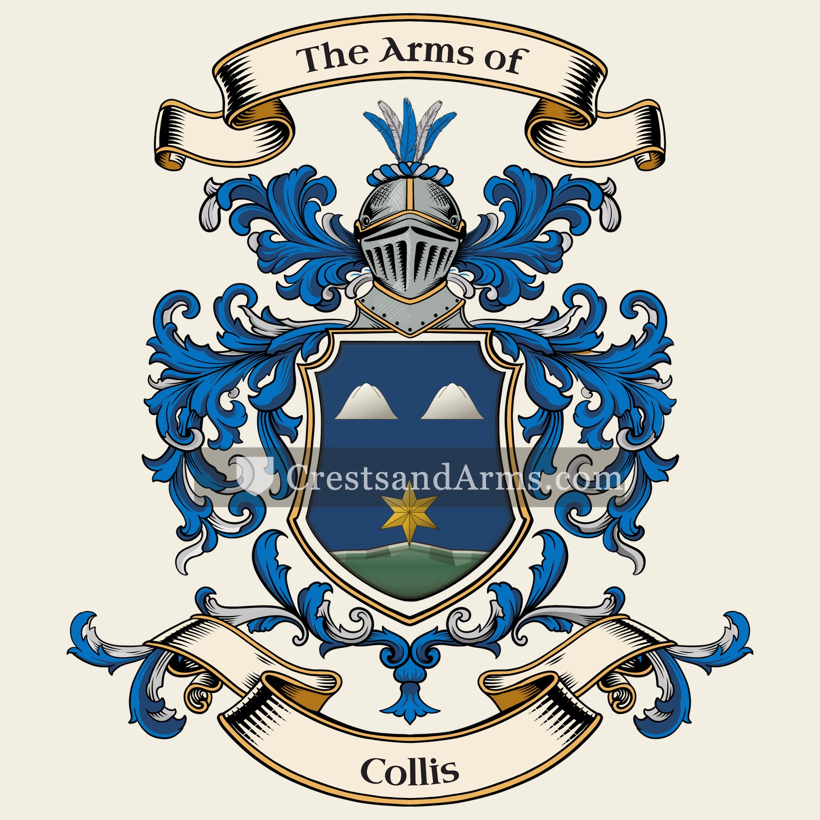 The Collis coat of arms