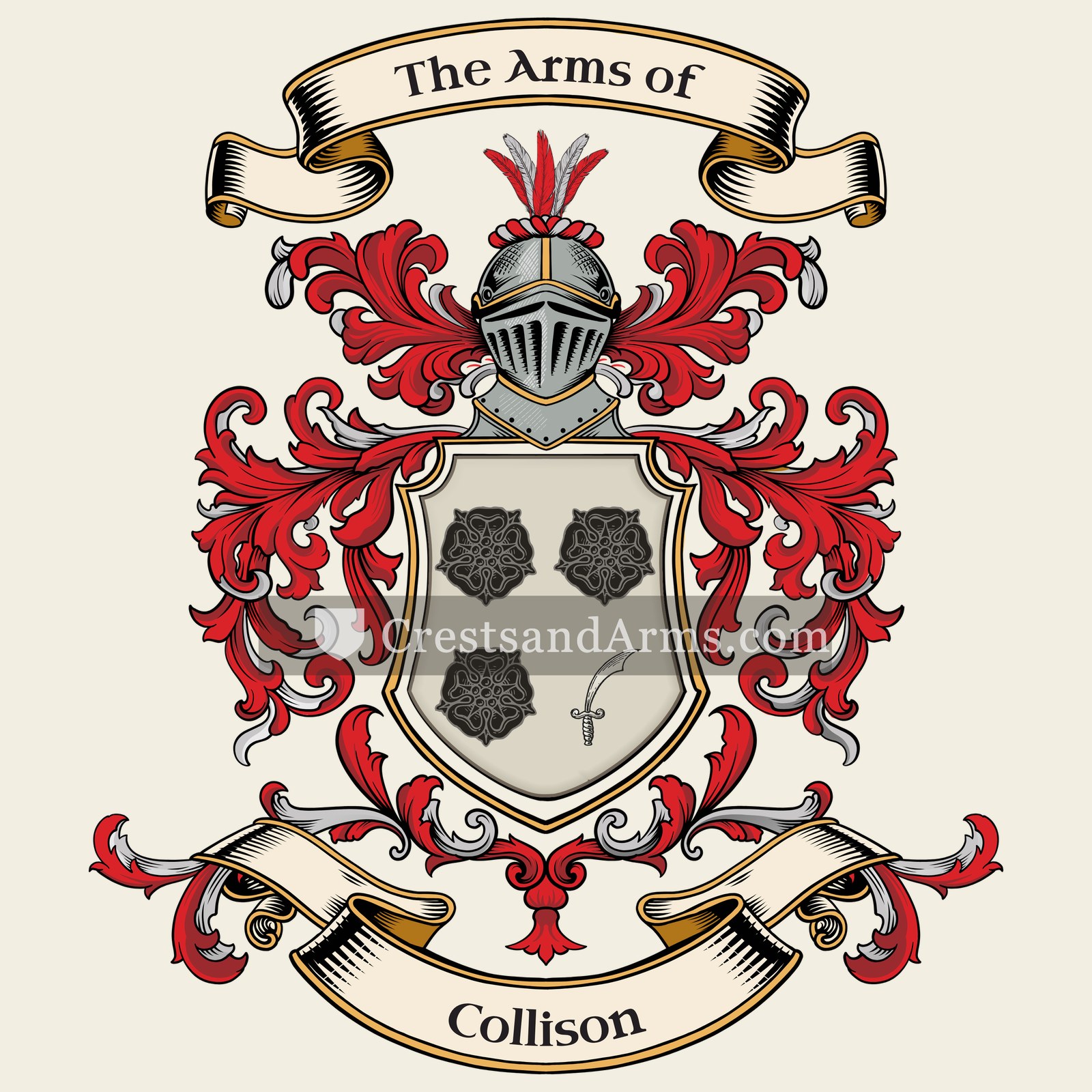 The Collison coat of arms