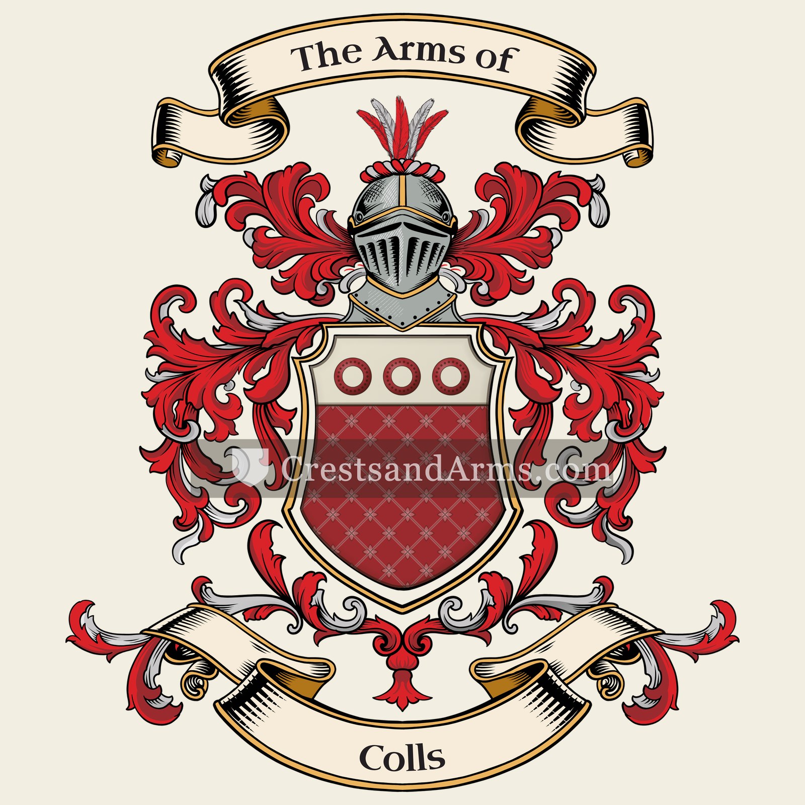 The Colls coat of arms