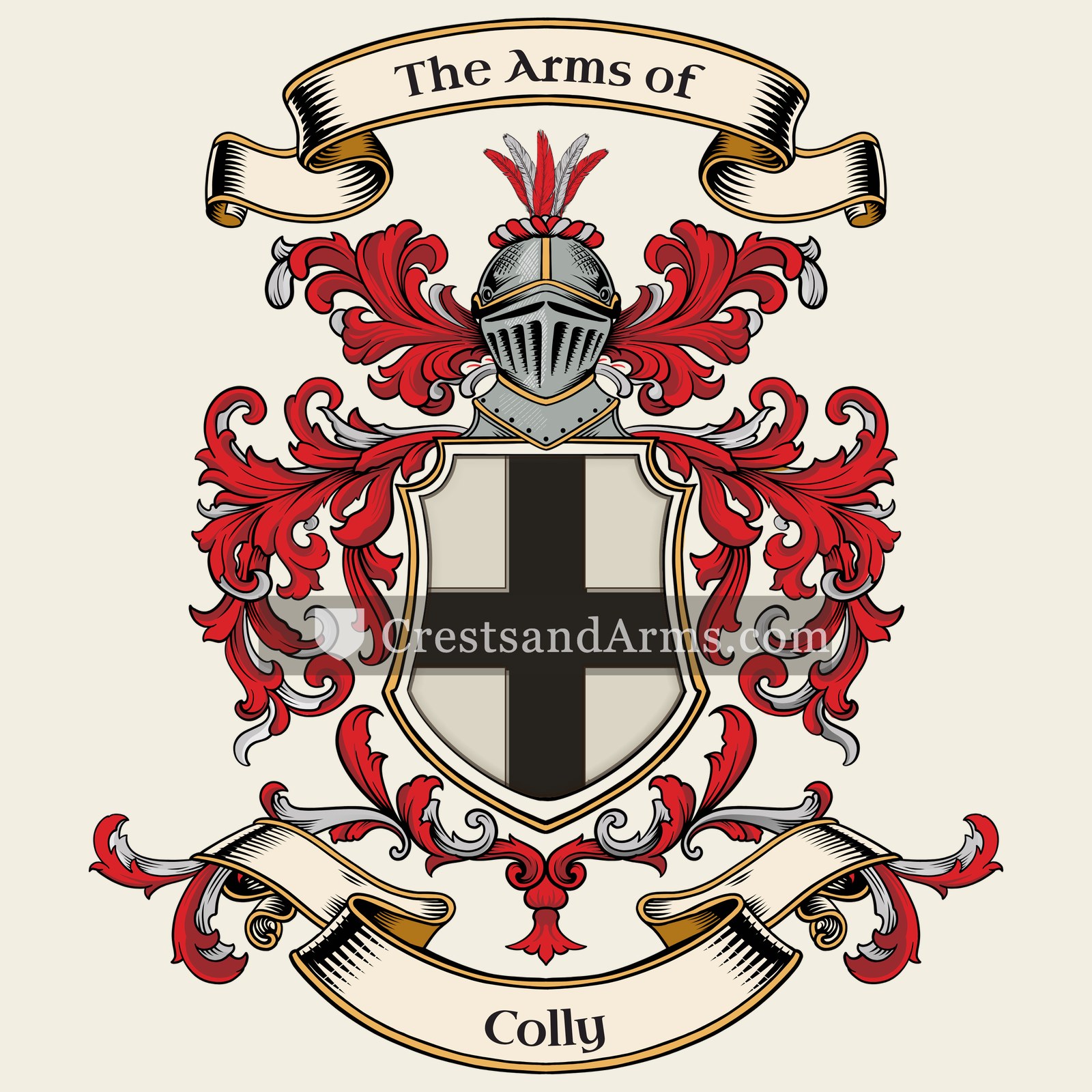 The Colly coat of arms