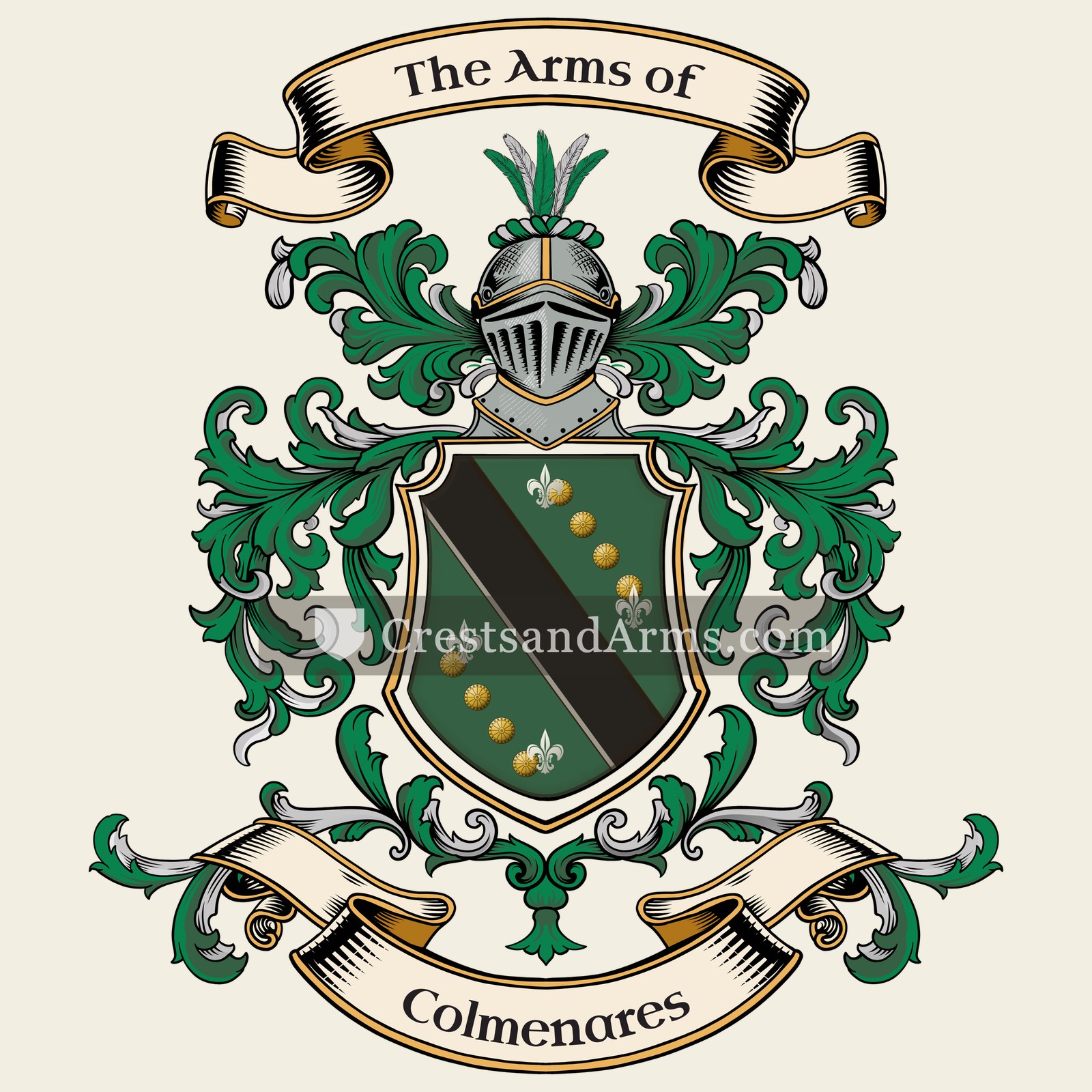 The Colmenares coat of arms