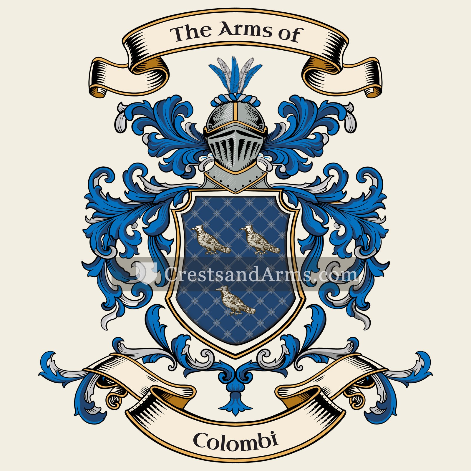 The Colombi coat of arms