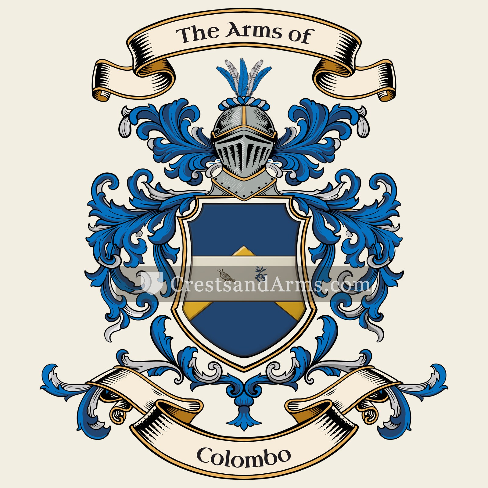 The Colombo coat of arms
