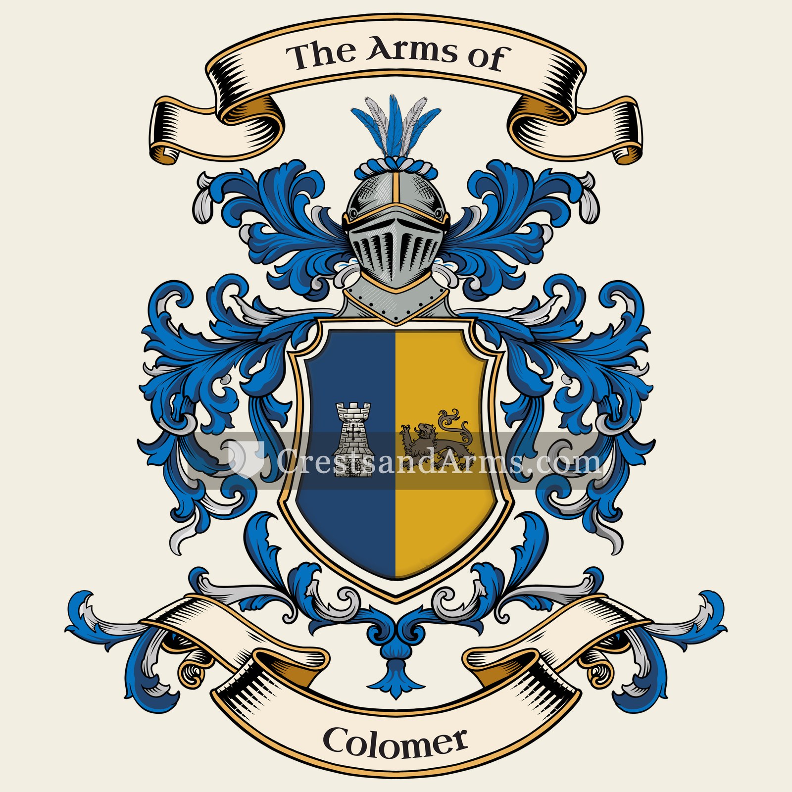 The Colomer coat of arms