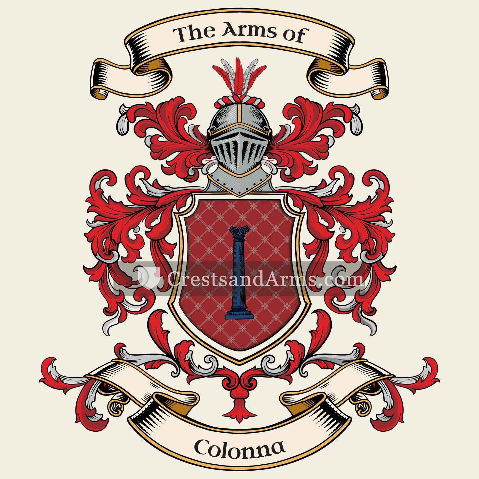 The Colonna coat of arms