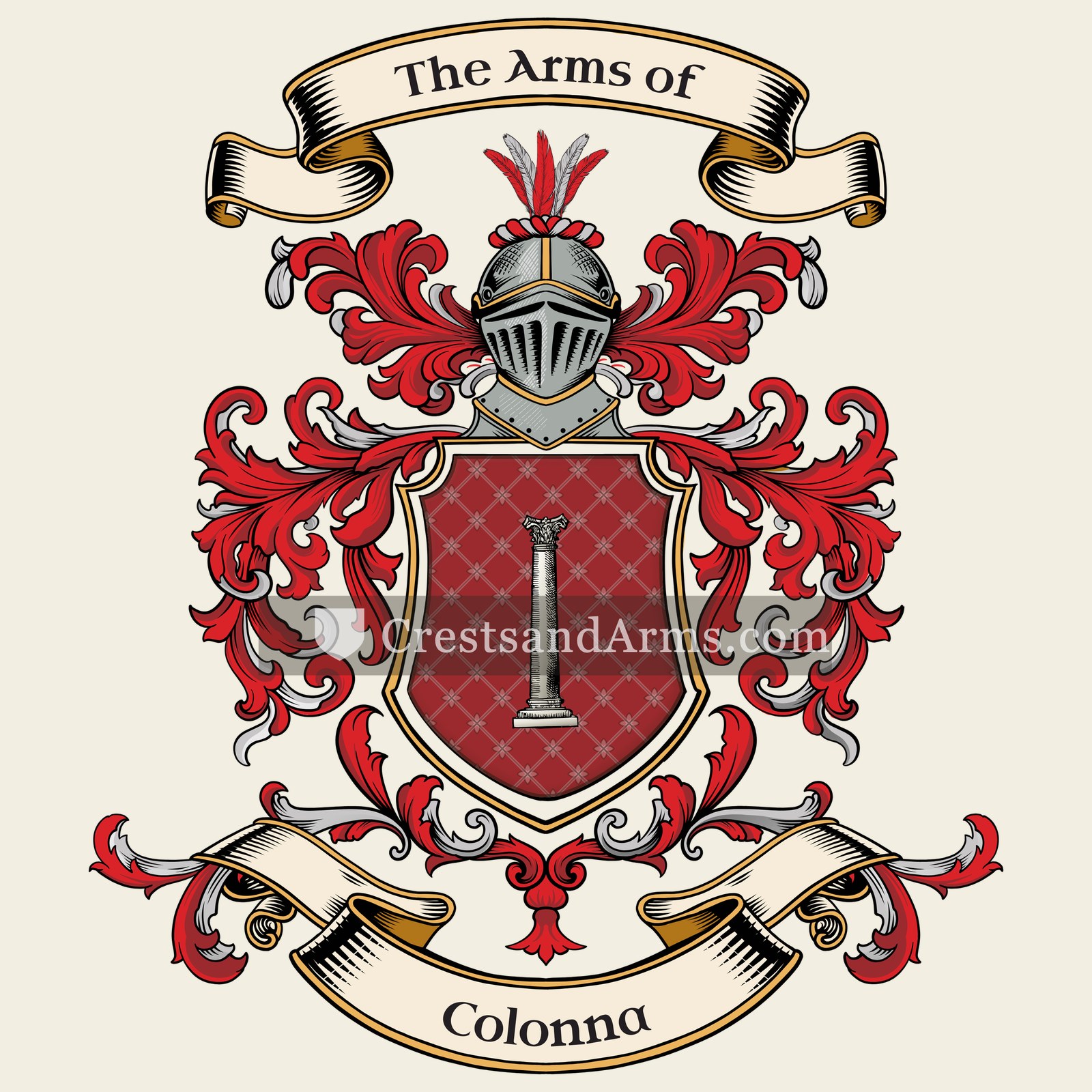 The Colonna coat of arms