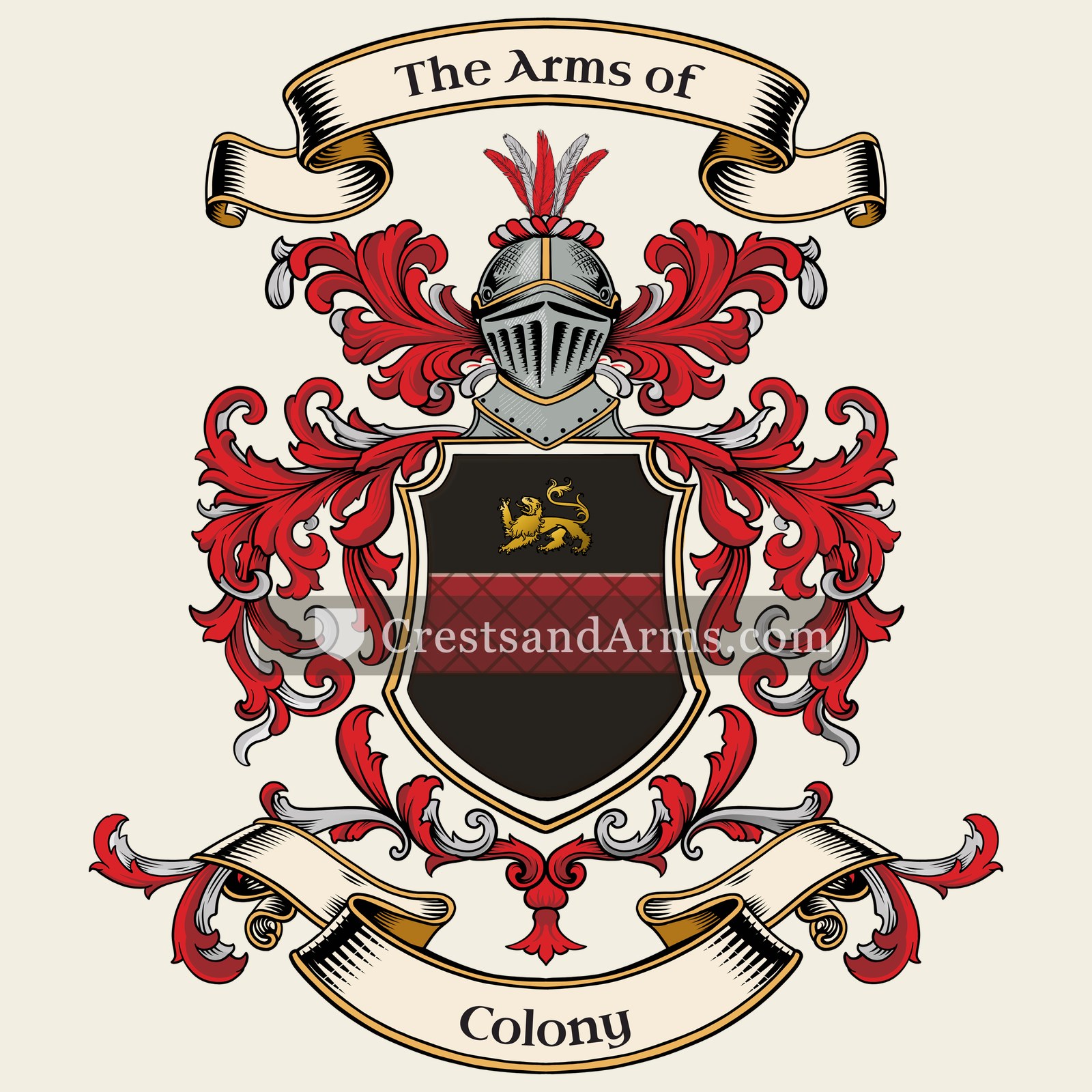 The Colony coat of arms