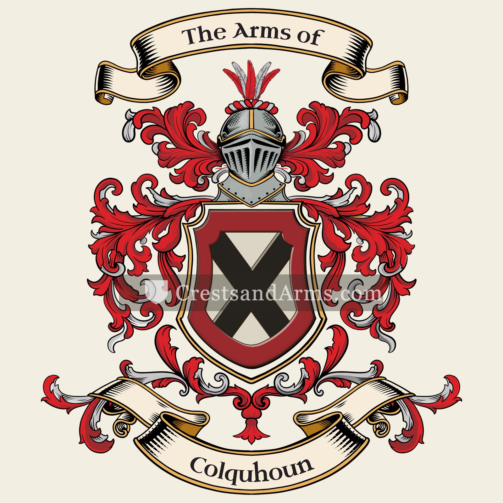 The Colquhoun coat of arms