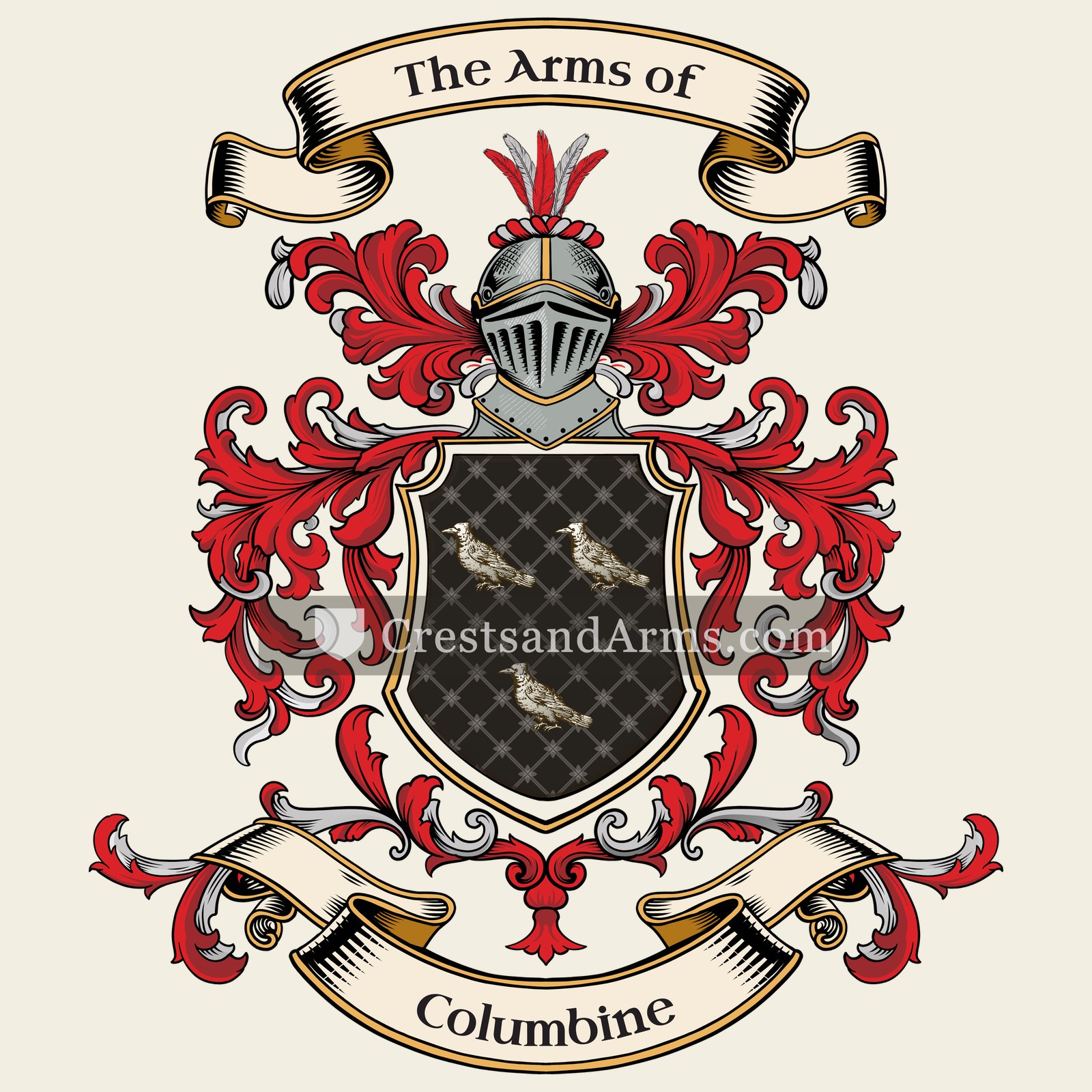 The Columbine coat of arms