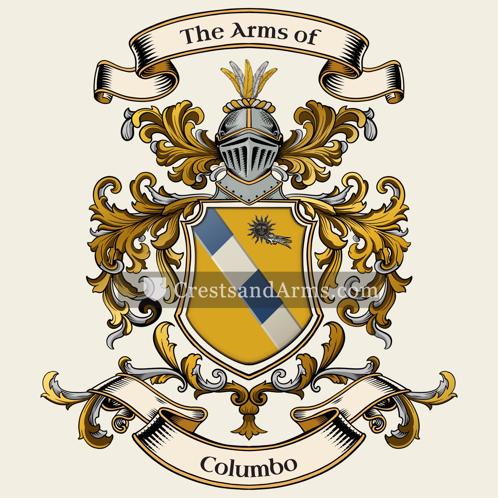 The Columbo coat of arms